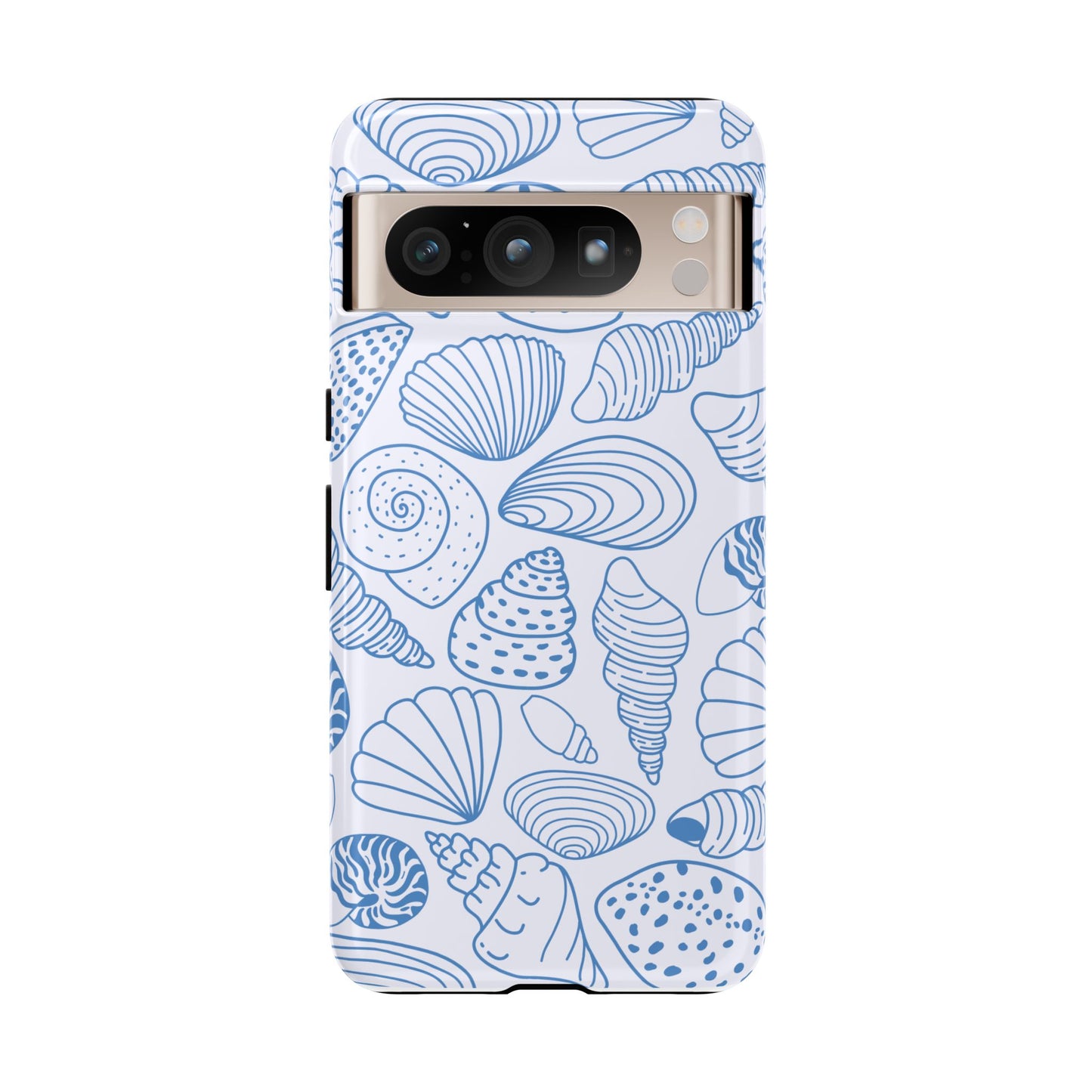 Coastal Blue Shells Phone Case