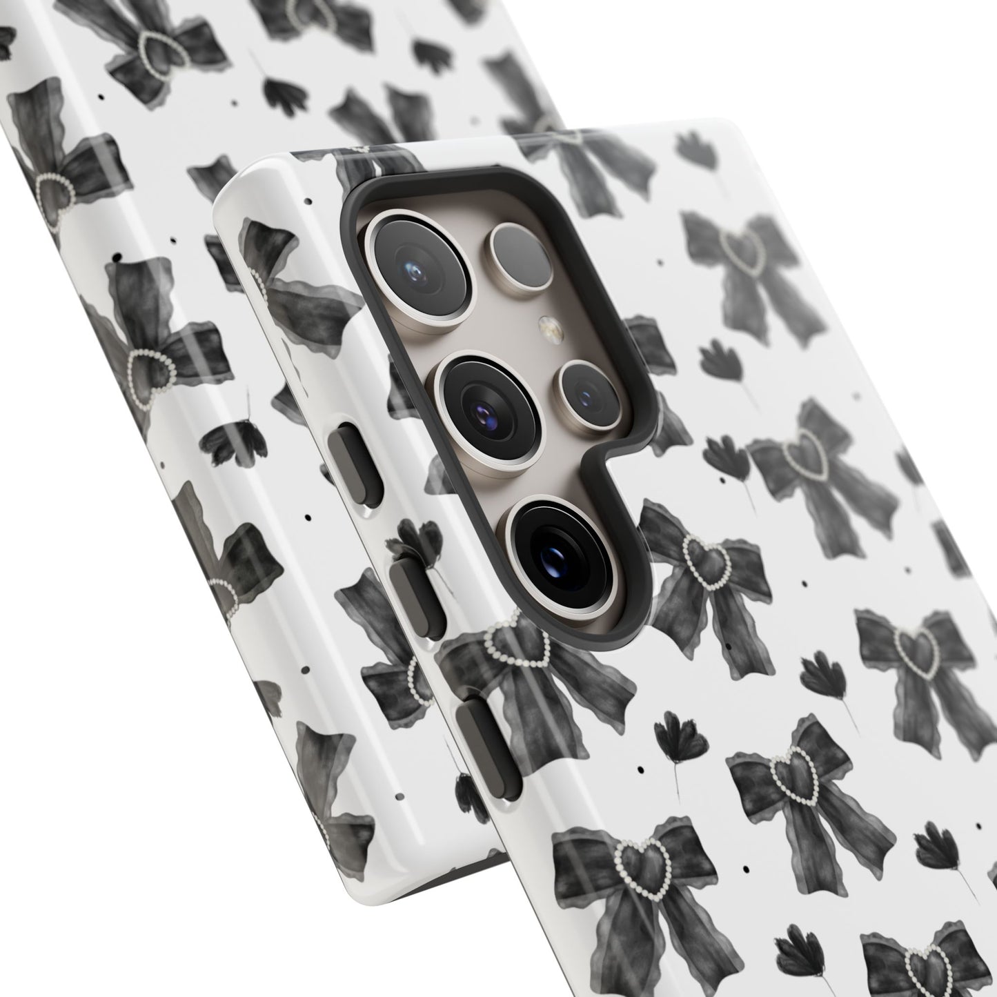 Midnight Bows Phone Case