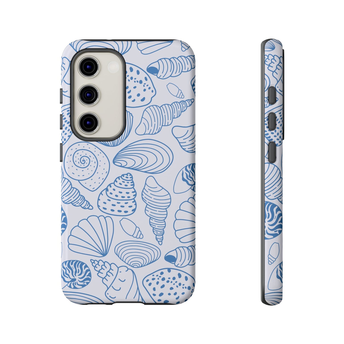 Coastal Blue Shells Phone Case