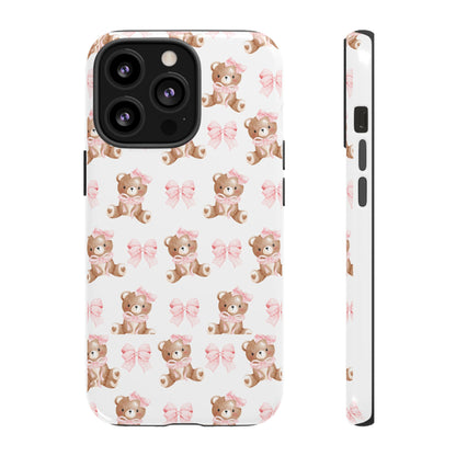 Pink Teddy Phone Case