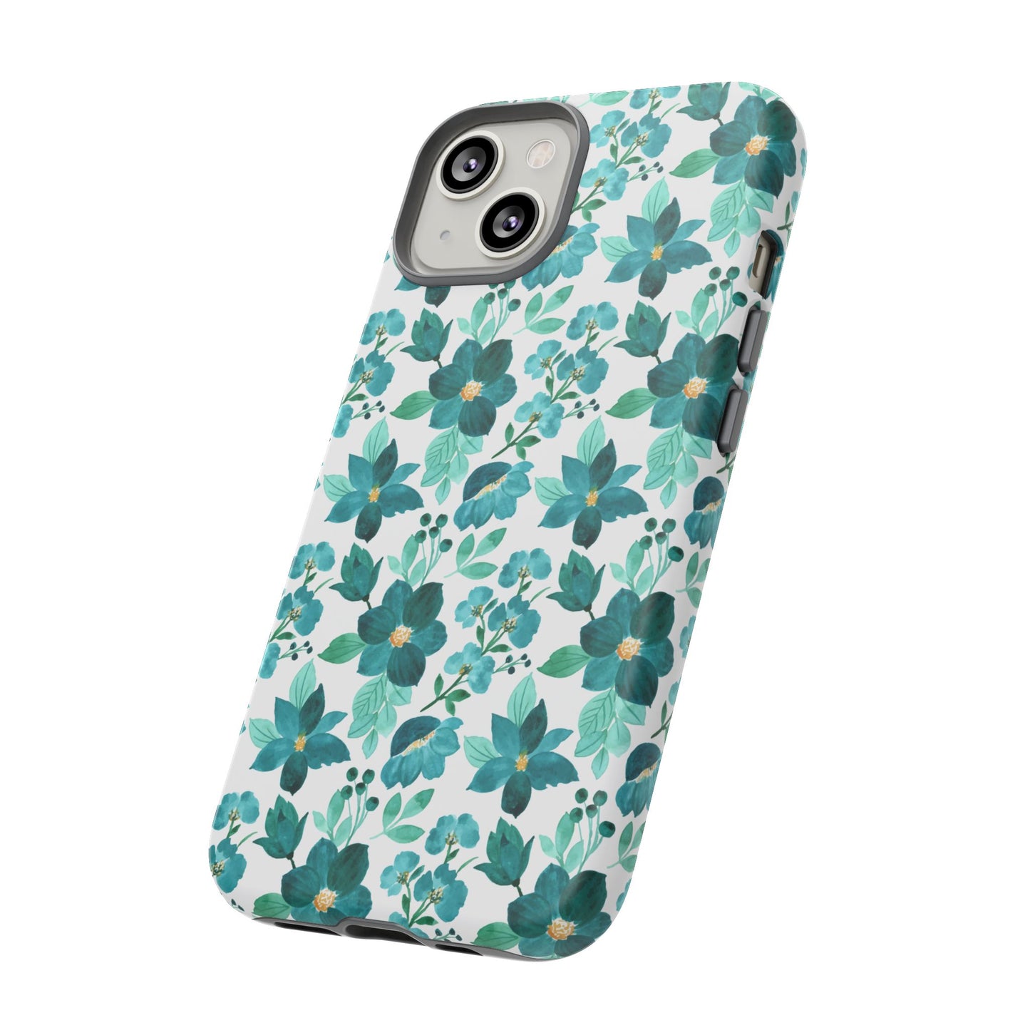Emerald Blooms Phone Case