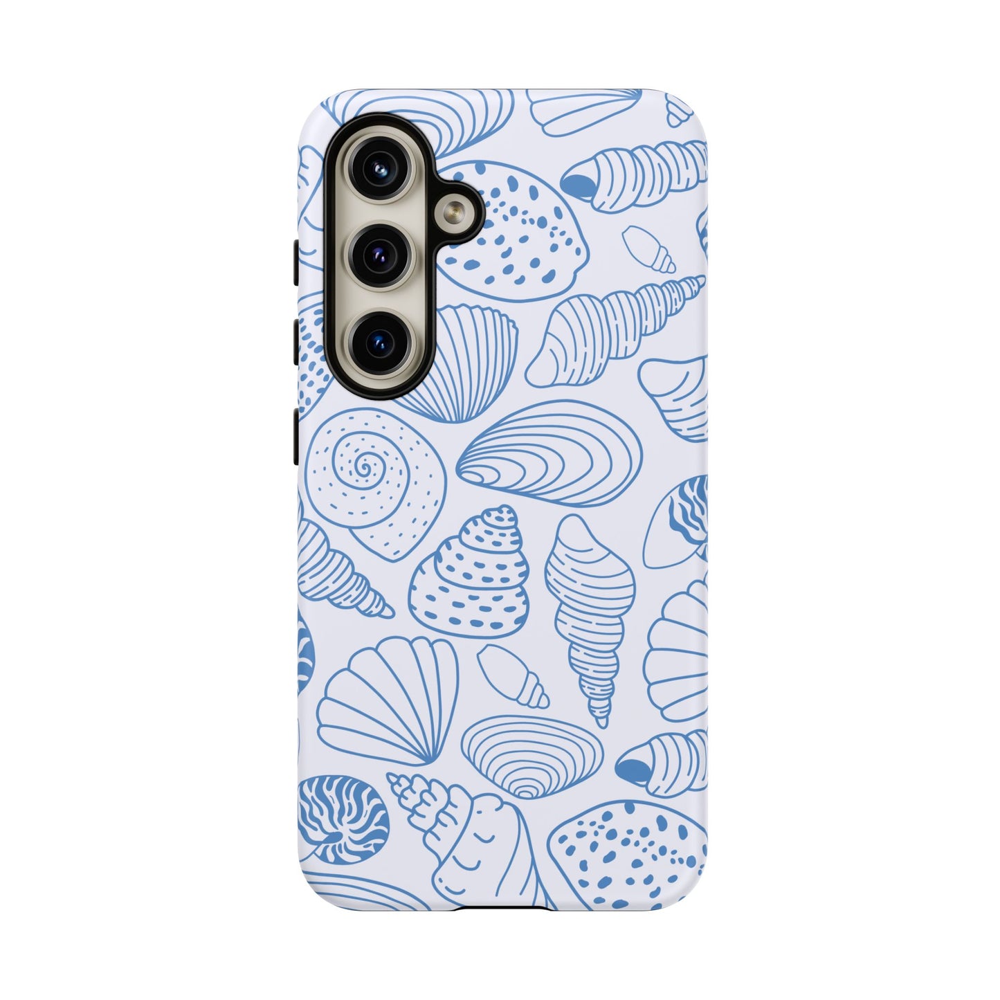 Coastal Blue Shells Phone Case