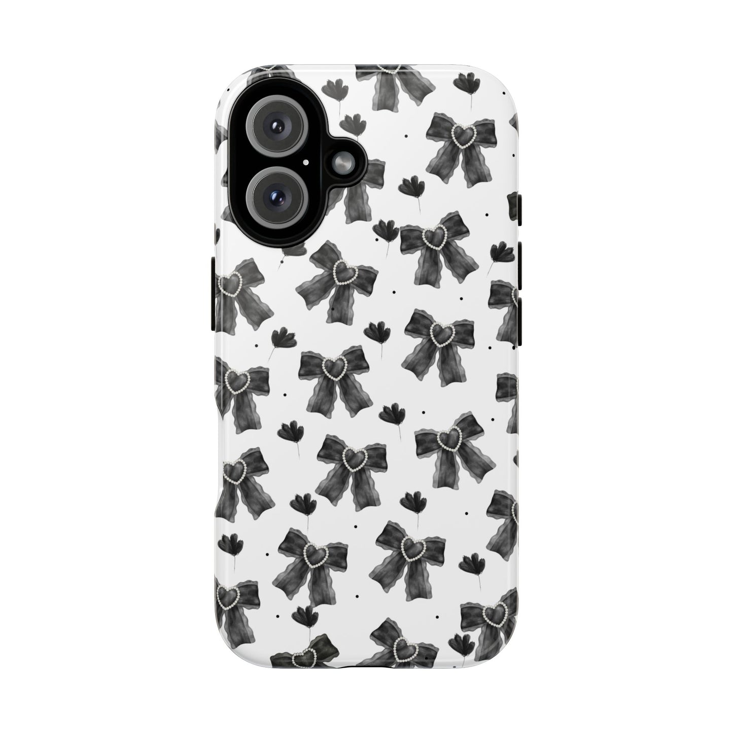 Midnight Bows Phone Case
