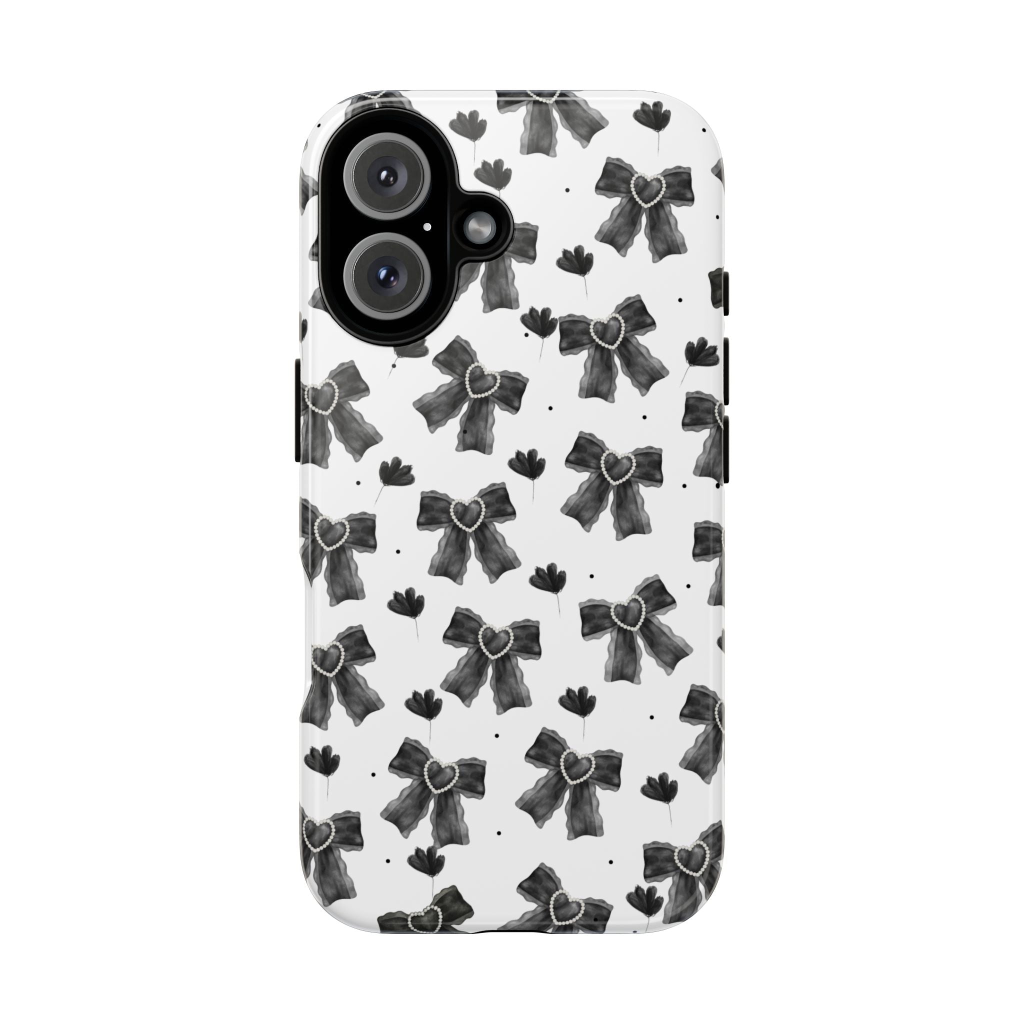 Midnight Bows Phone Case