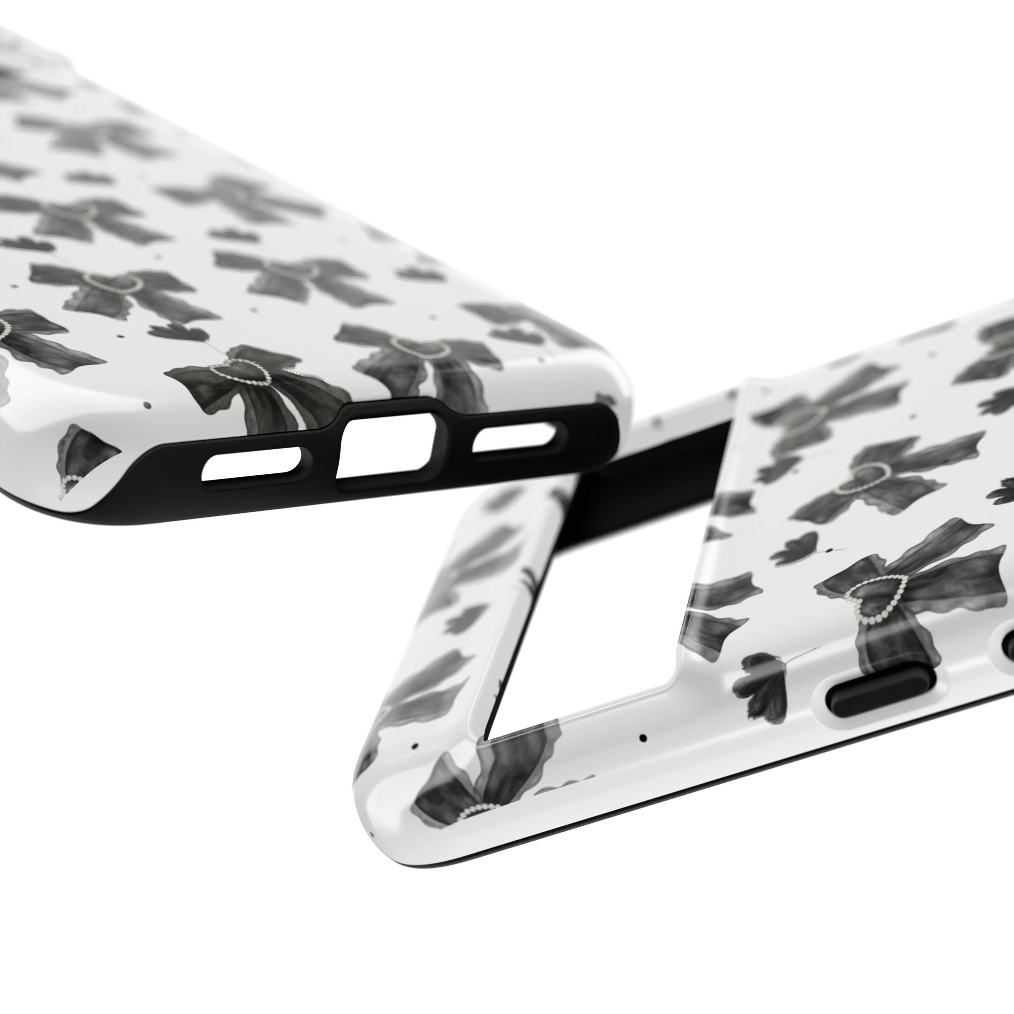 Midnight Bows Phone Case