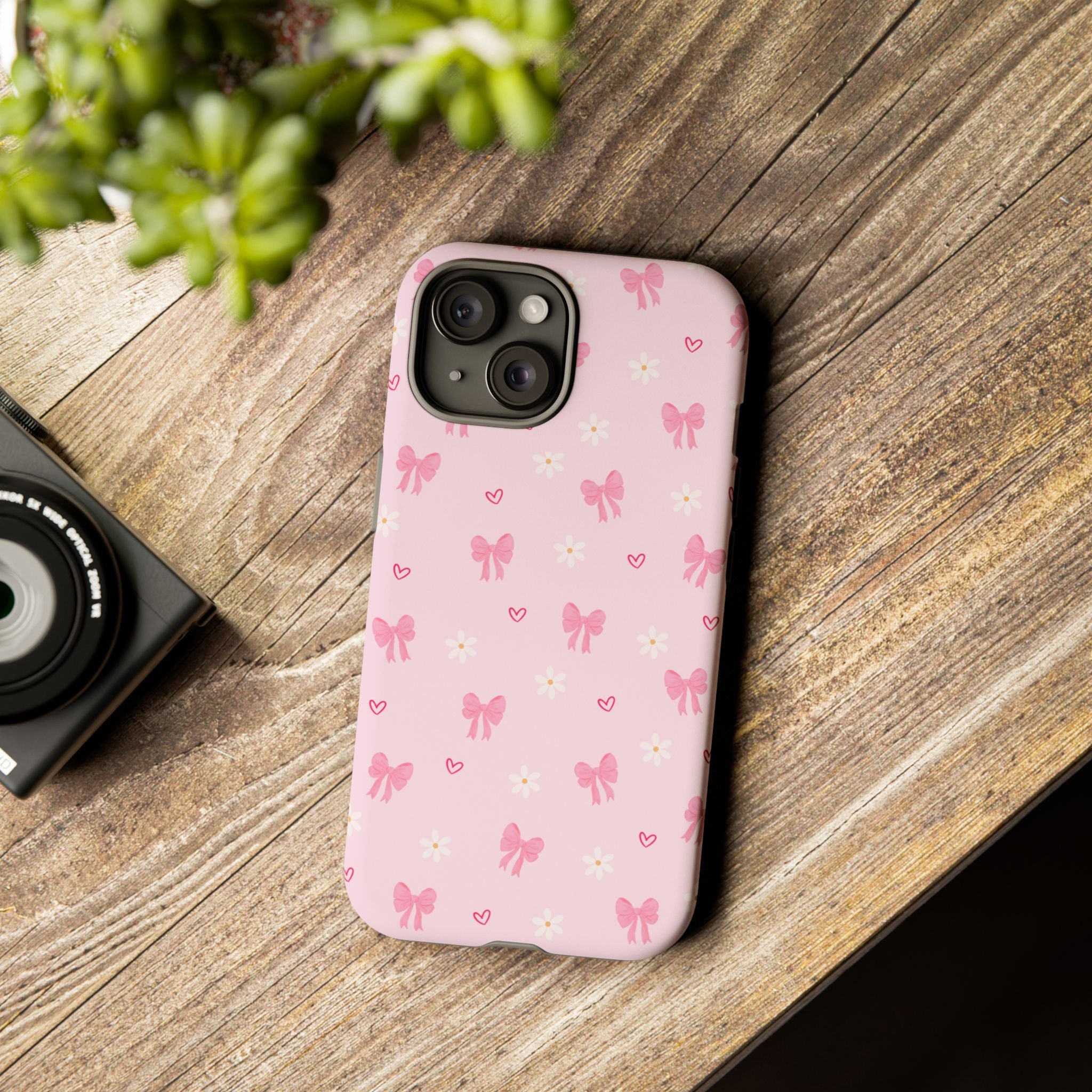 Blushing Bows Phone Case