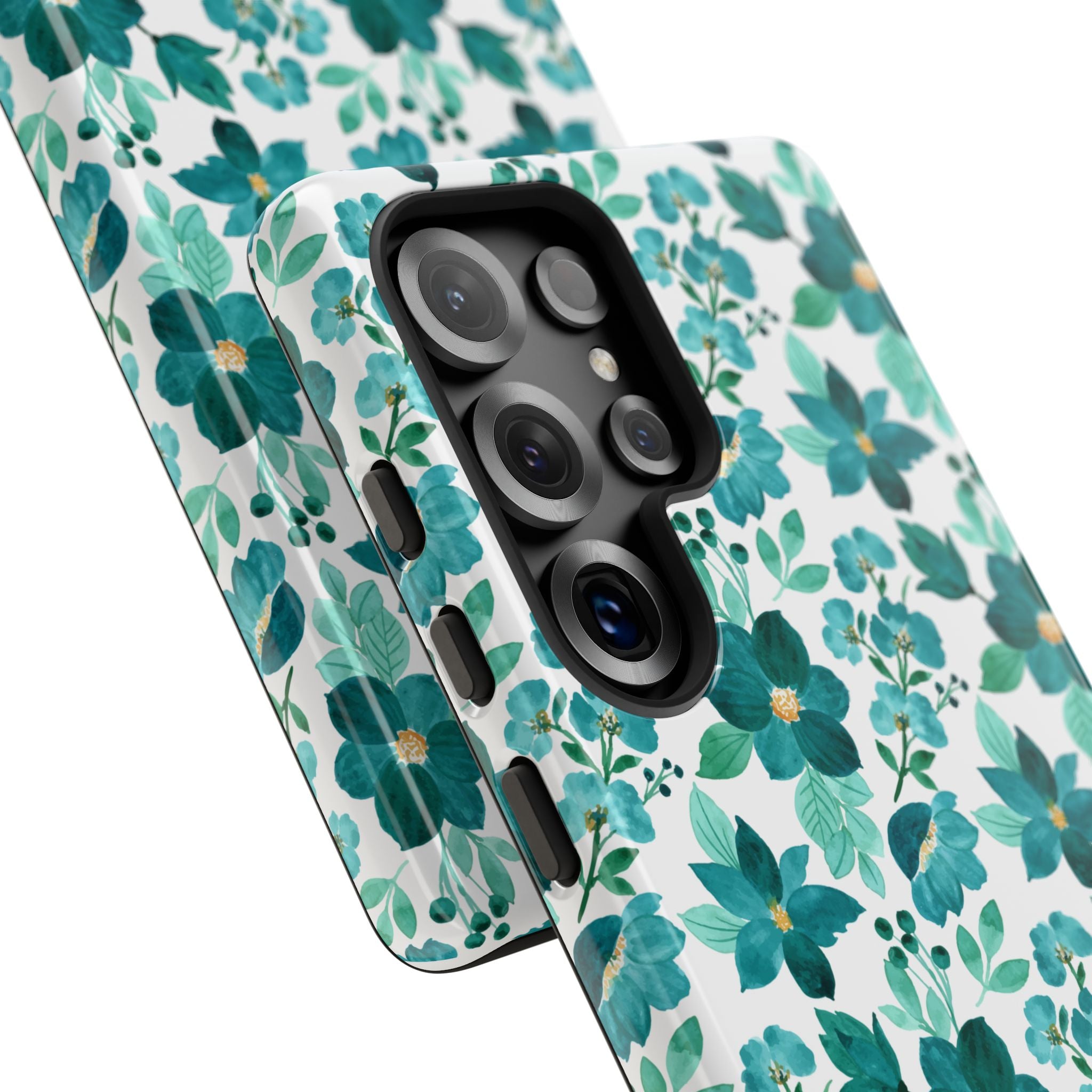 Emerald Blooms Phone Case