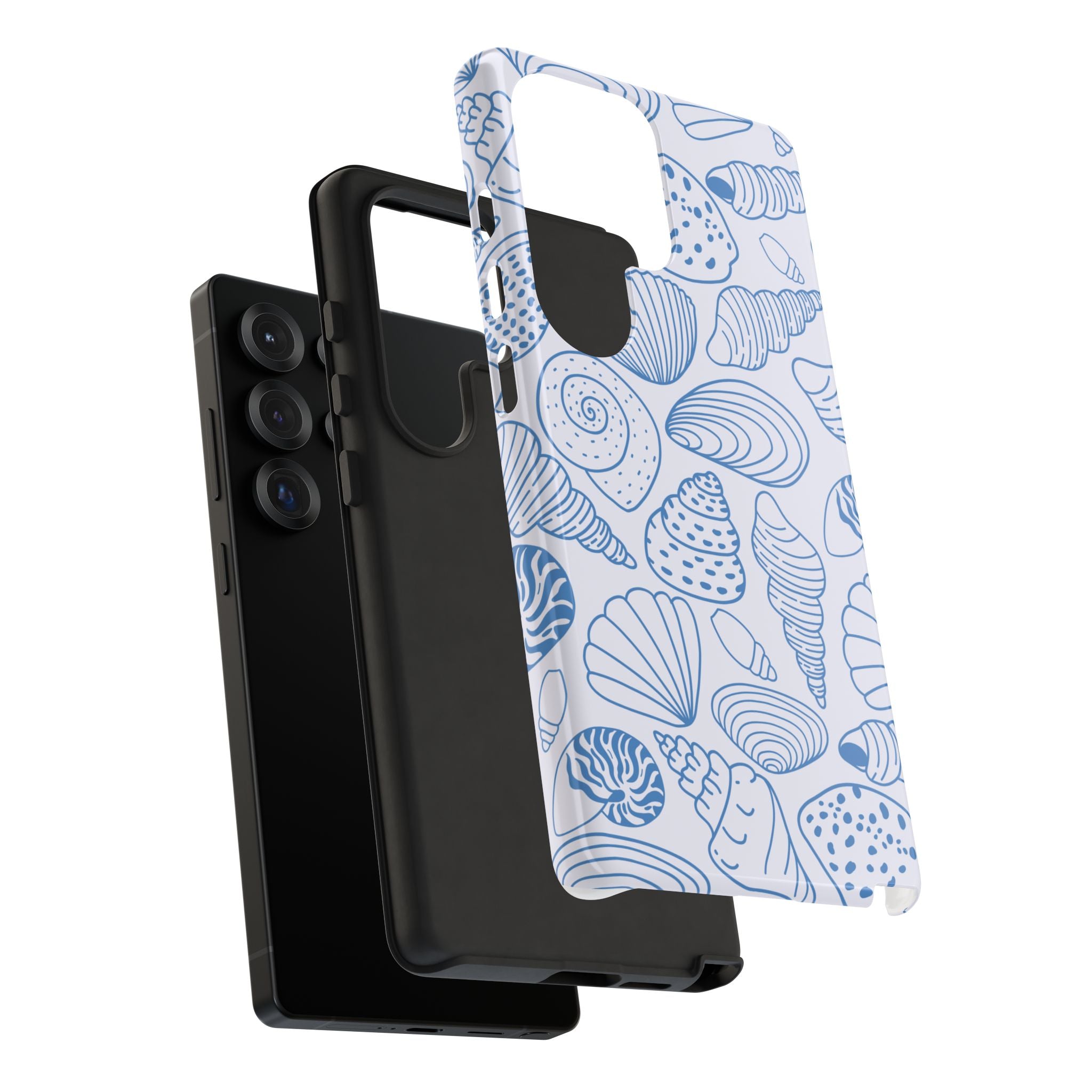 Coastal Blue Shells Phone Case