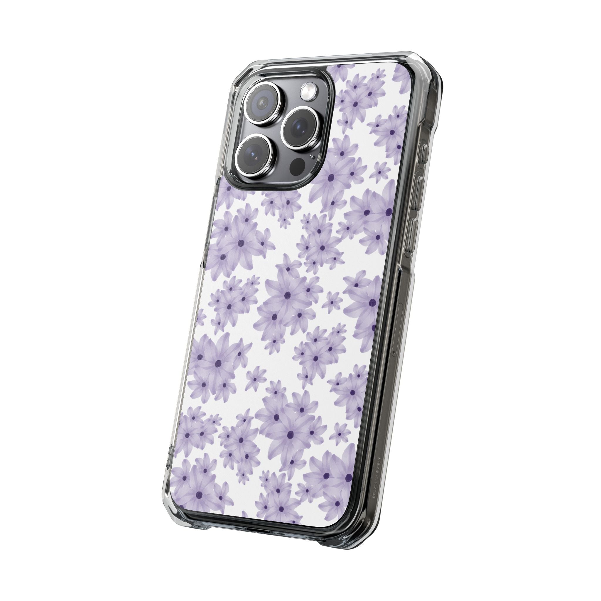 Lavendar Floral MagSafe Phone Case
