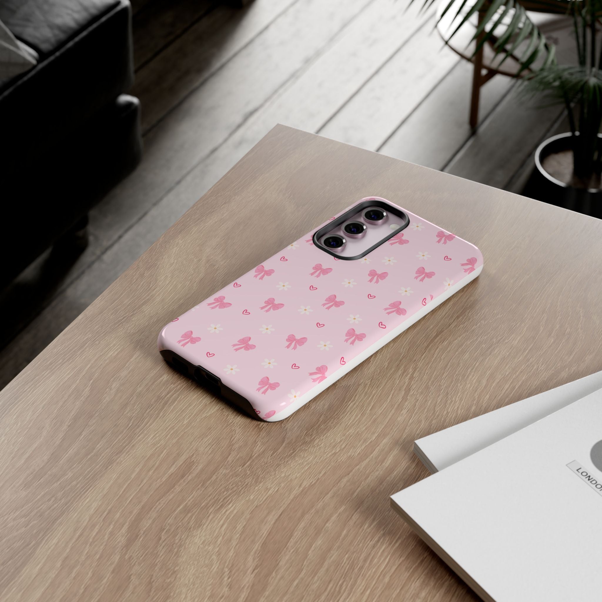 Blushing Bows Phone Case