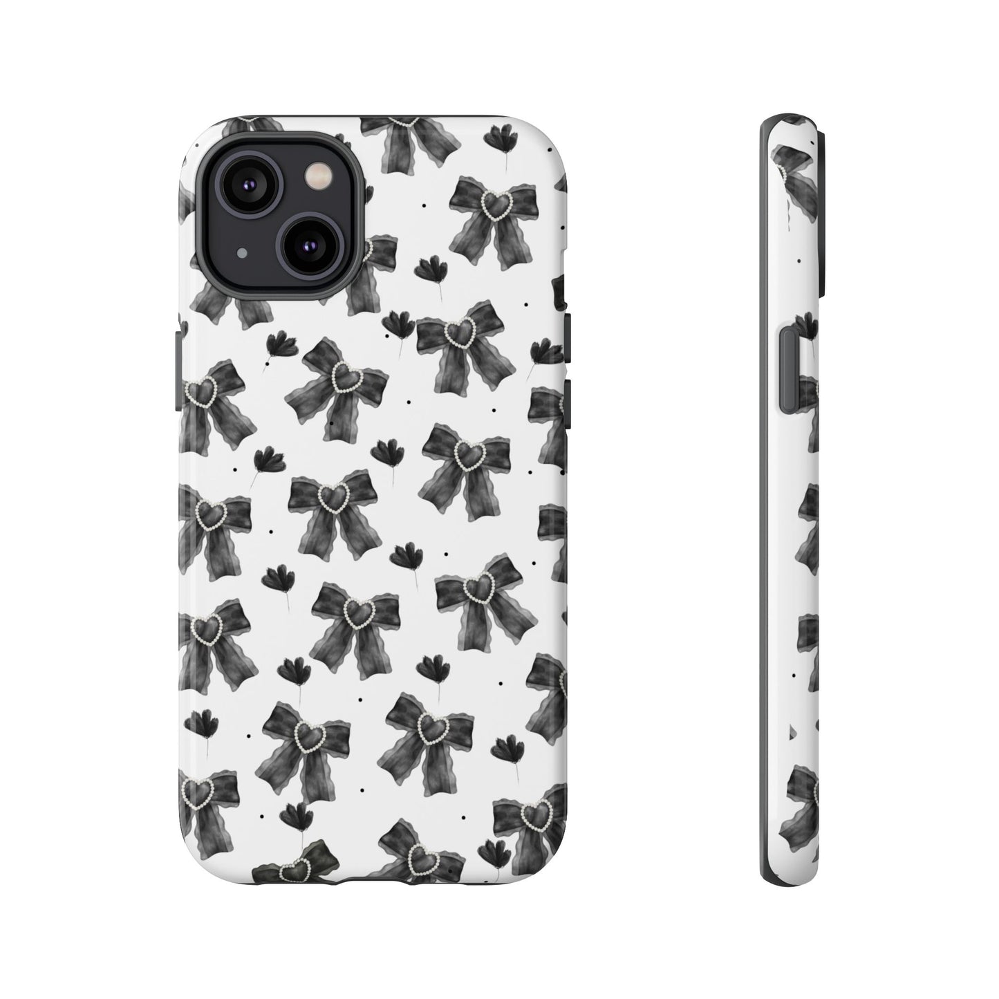 Midnight Bows Phone Case