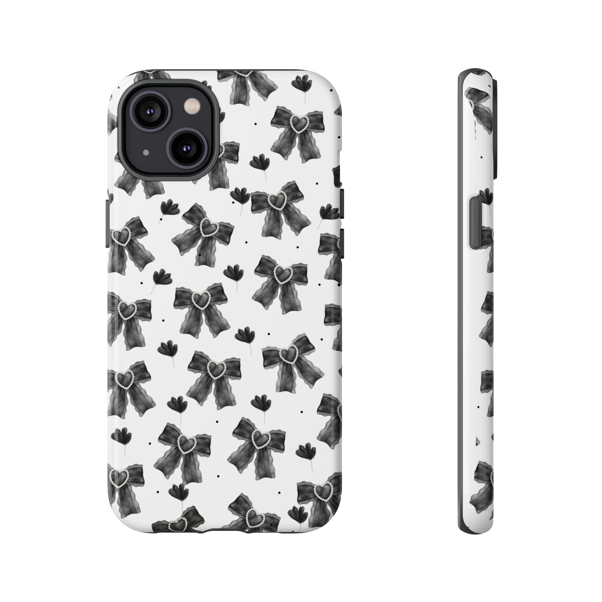 Midnight Bows Phone Case