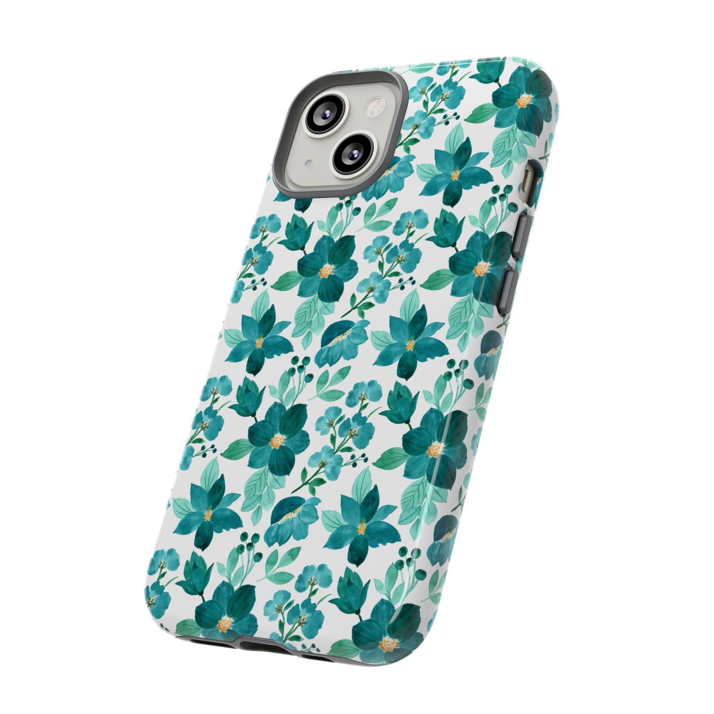 Emerald Blooms Phone Case