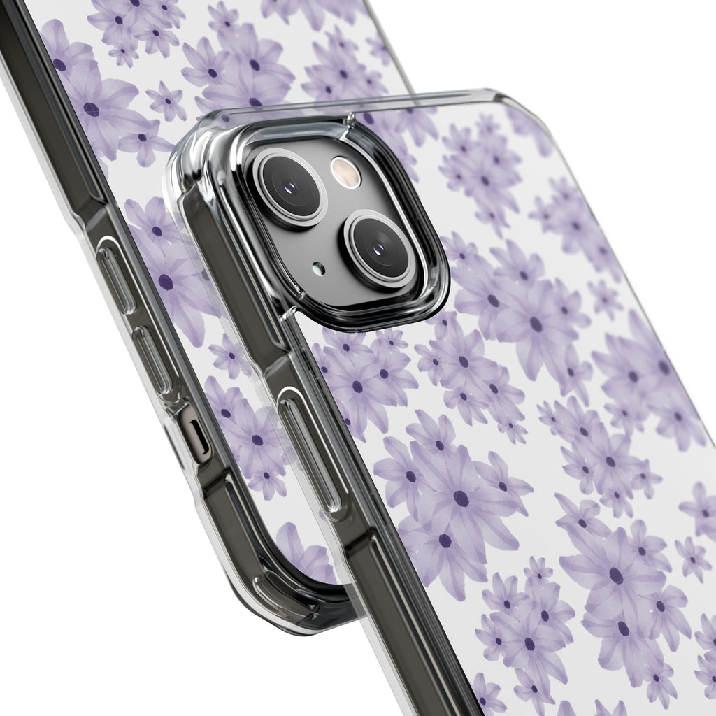 Lavendar Floral MagSafe Phone Case
