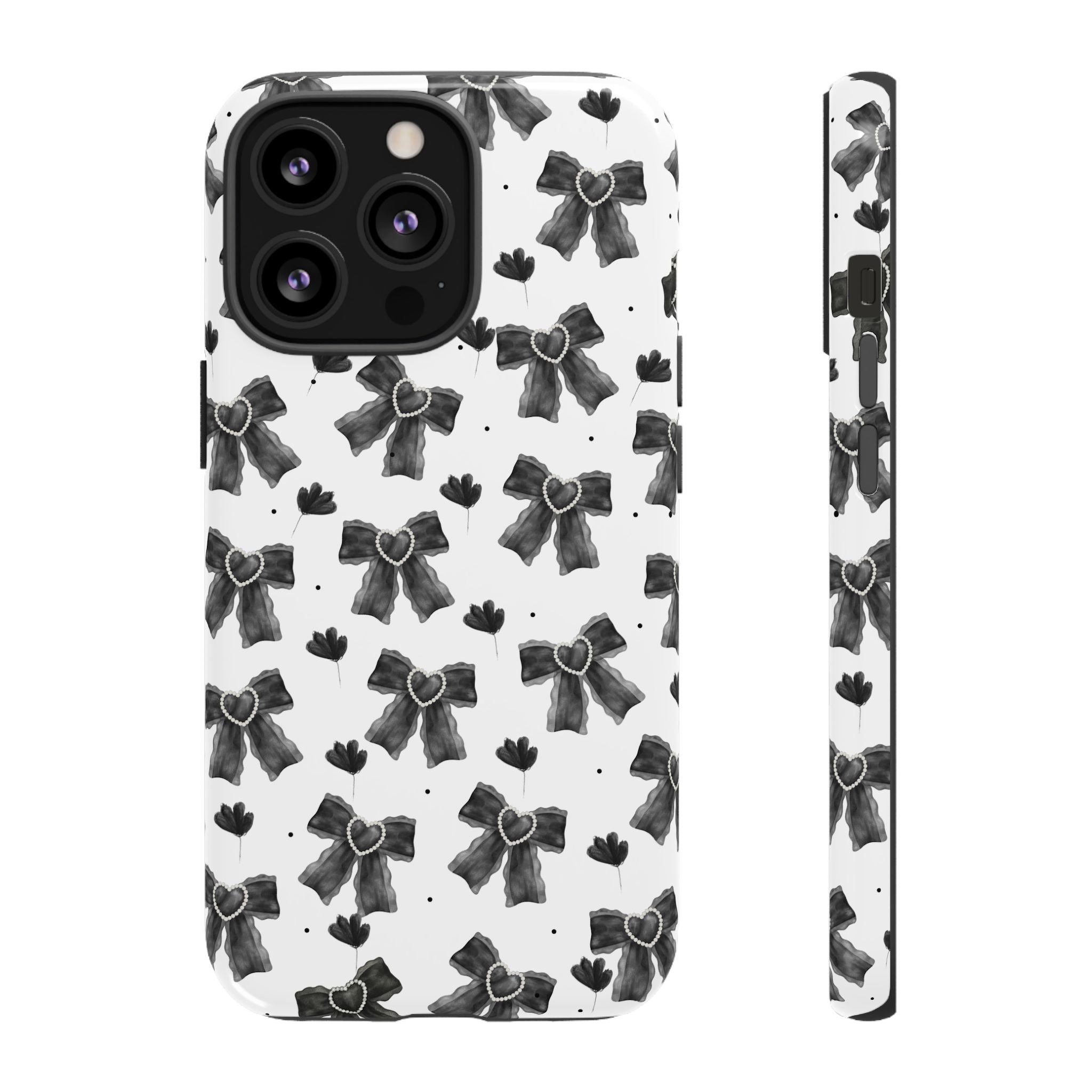 Midnight Bows Phone Case