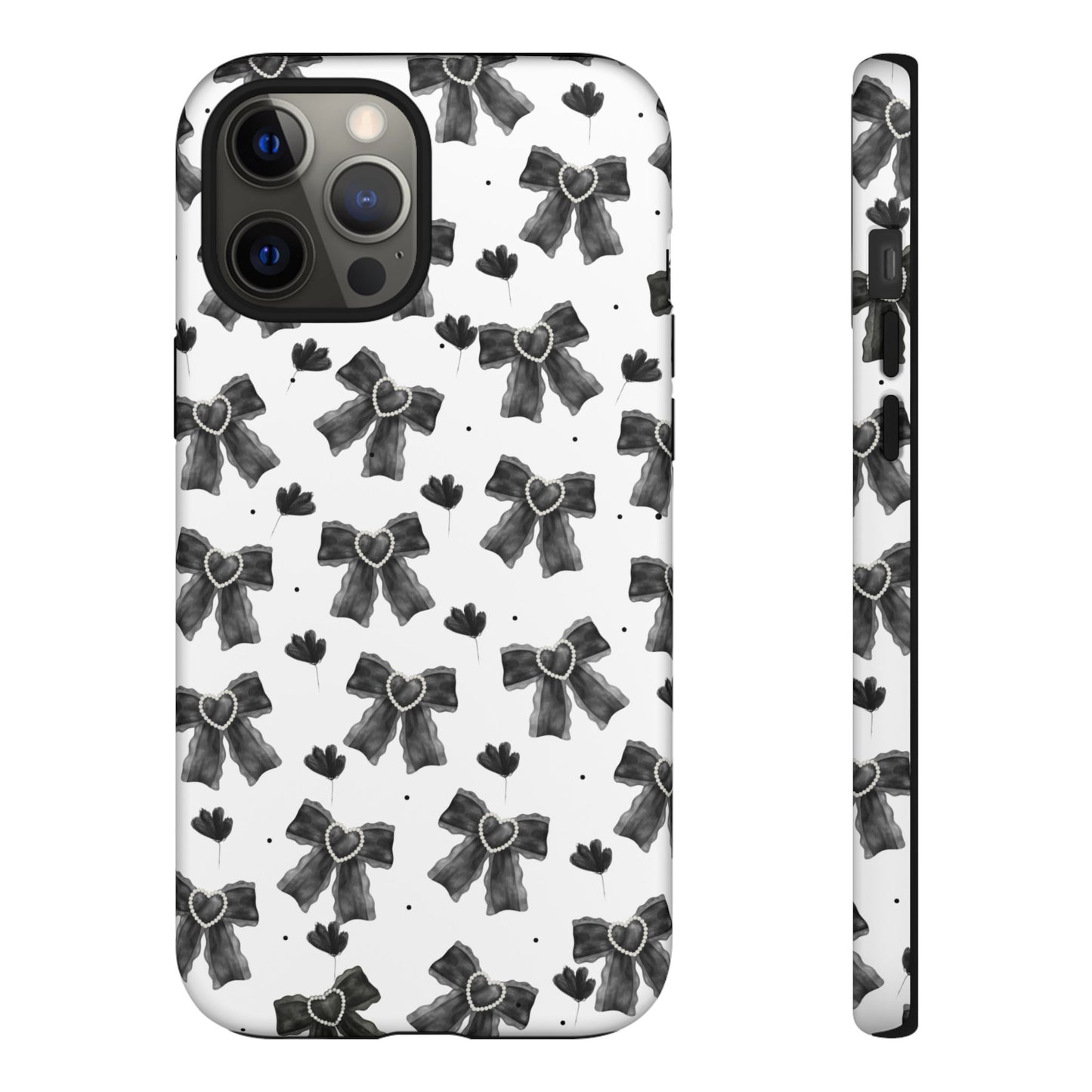 Midnight Bows Phone Case