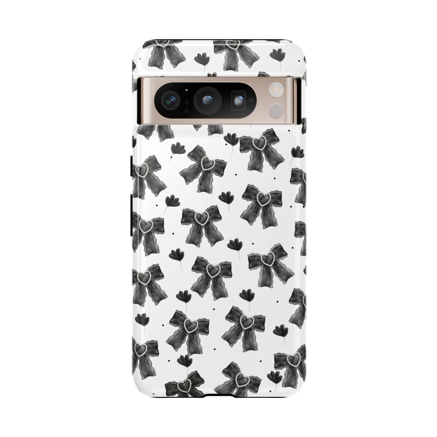 Midnight Bows Phone Case