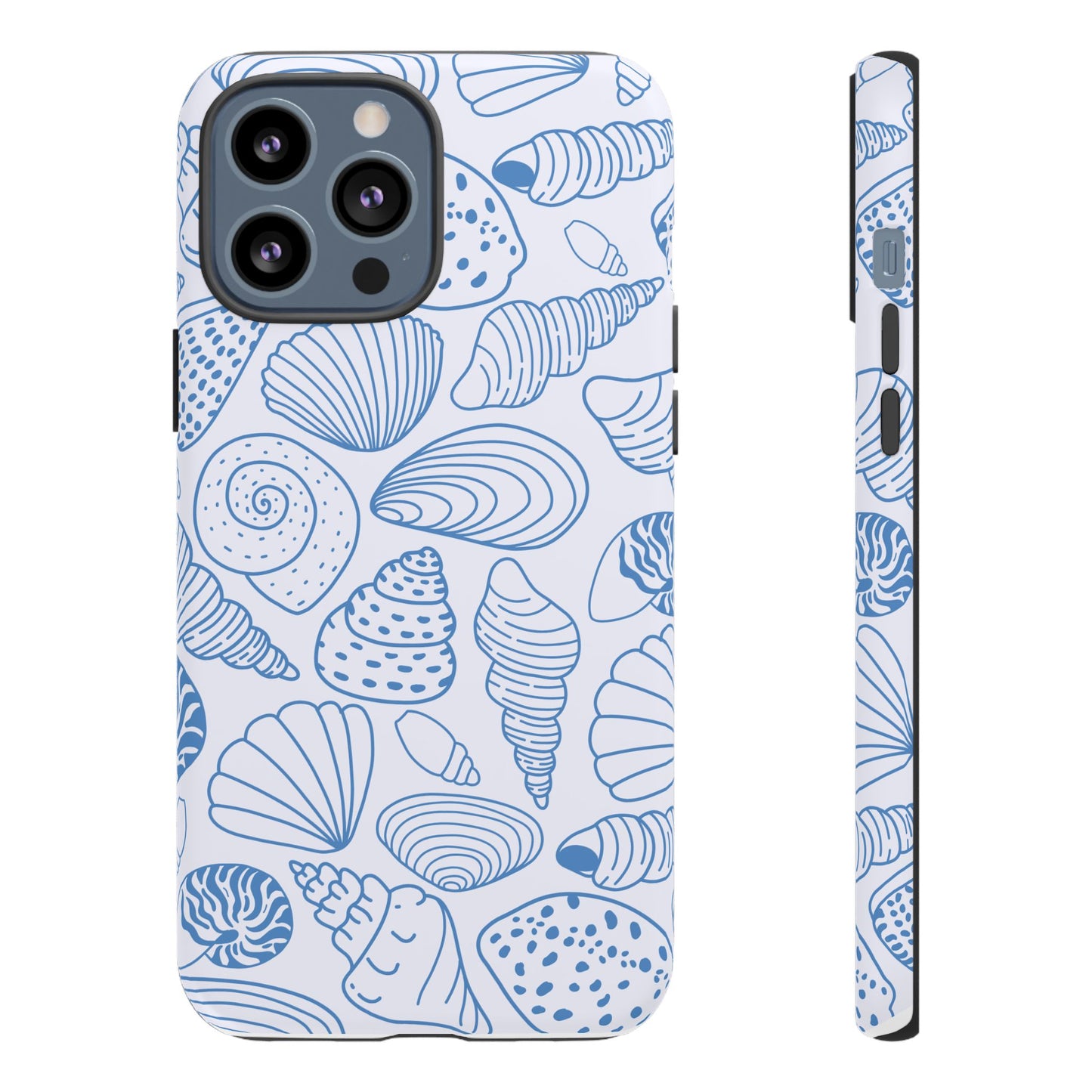 Coastal Blue Shells Phone Case