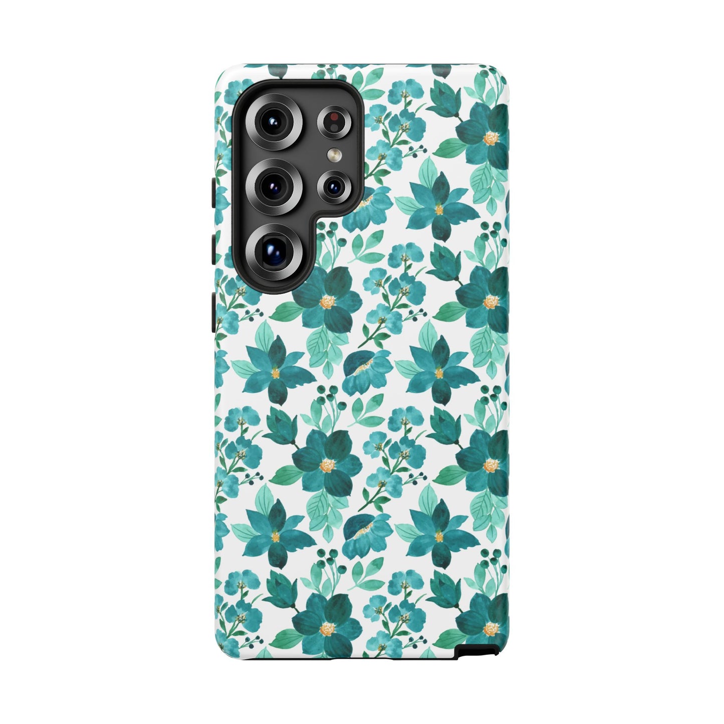 Emerald Blooms Phone Case