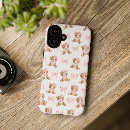 Pink Teddy Phone Case