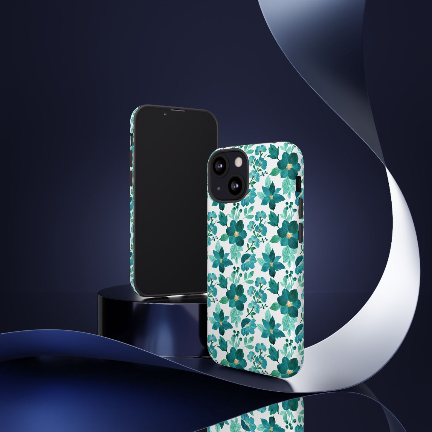 Emerald Blooms Phone Case