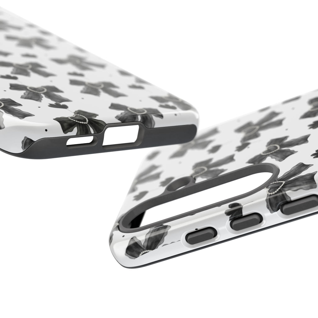 Midnight Bows Phone Case