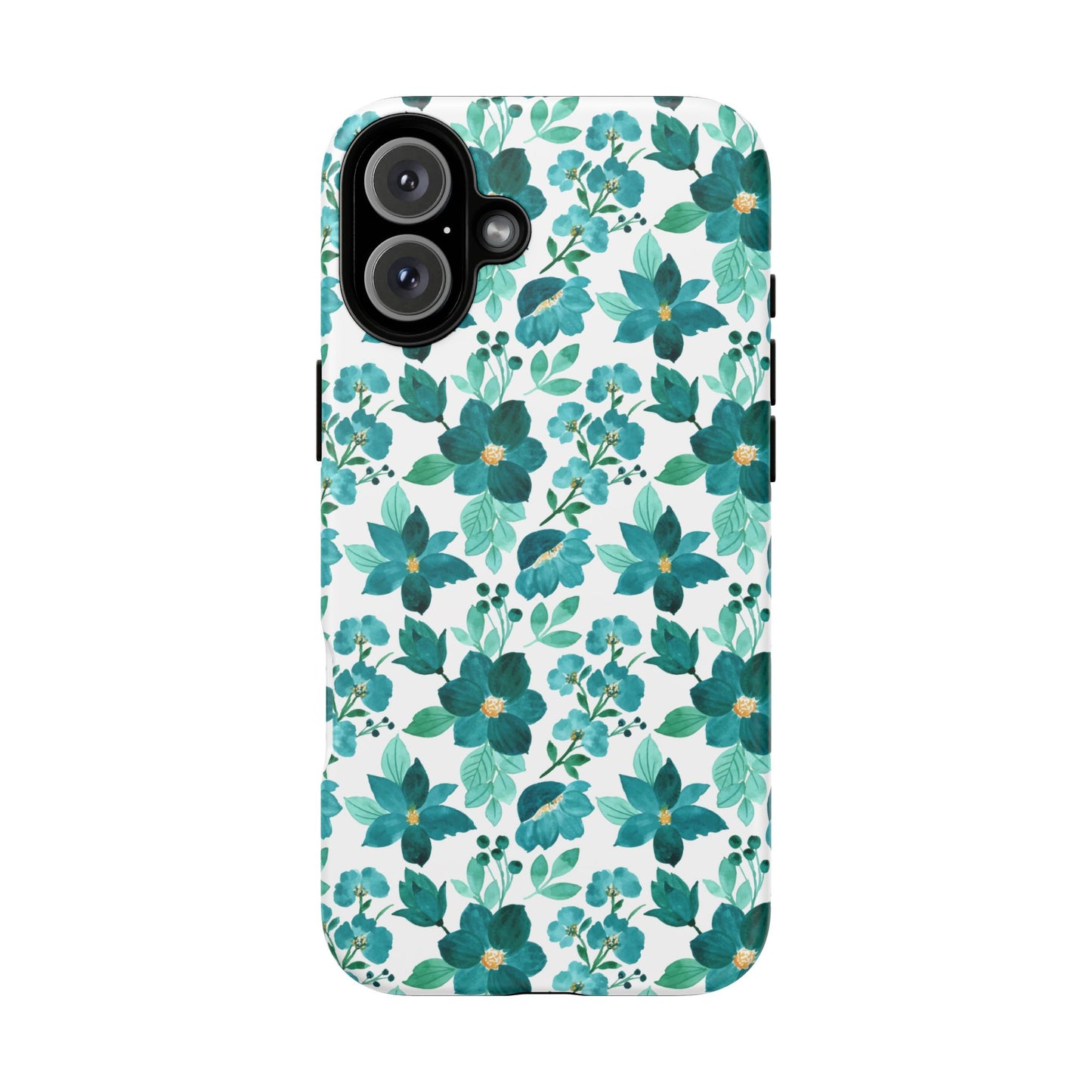 Emerald Blooms Phone Case