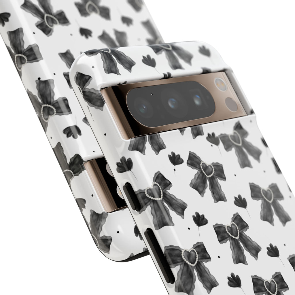 Midnight Bows Phone Case