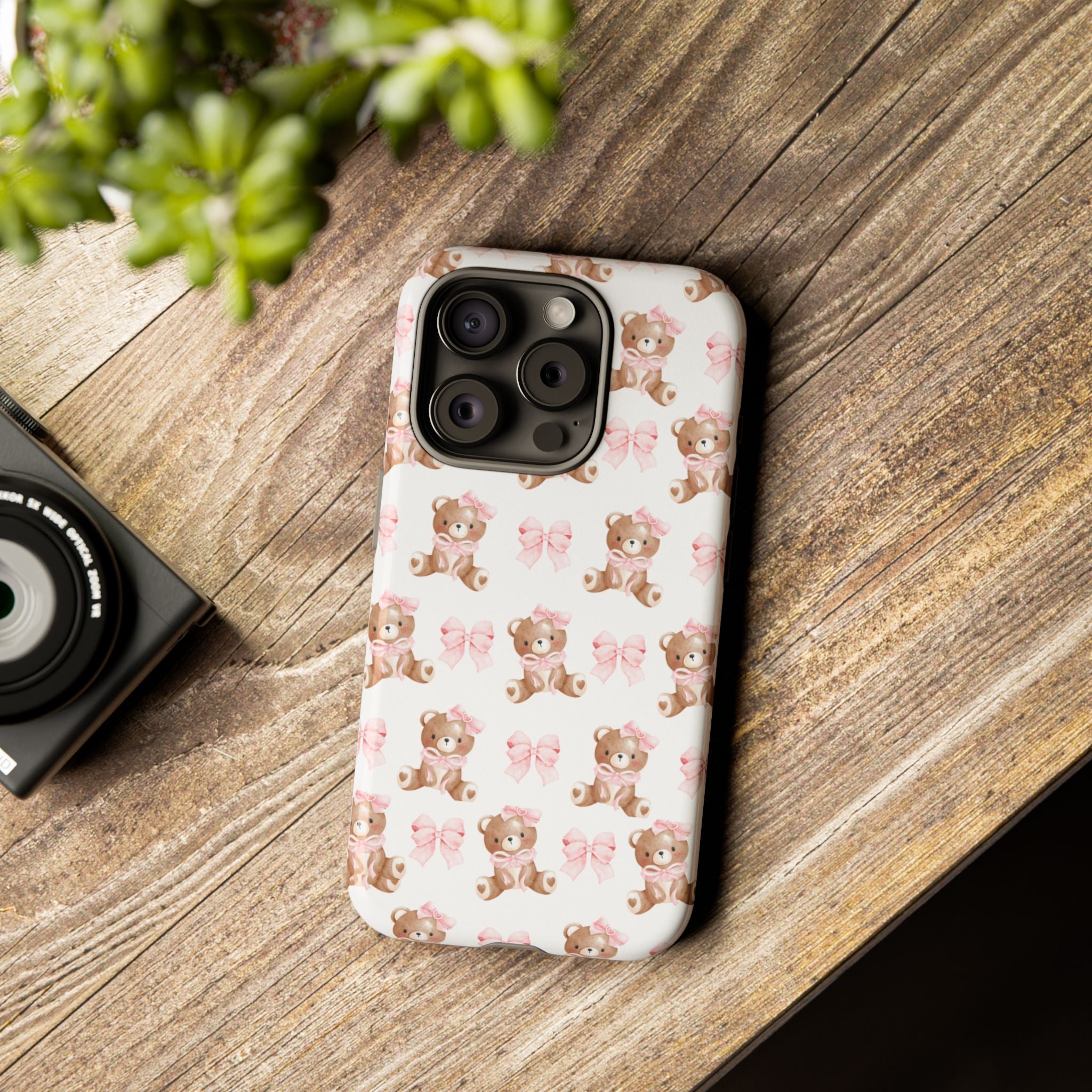 Pink Teddy Phone Case