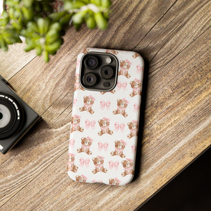 Pink Teddy Phone Case