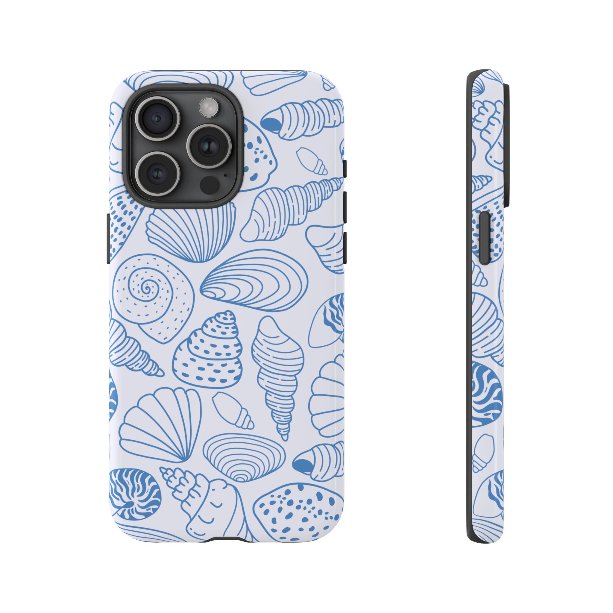 Coastal Blue Shells Phone Case