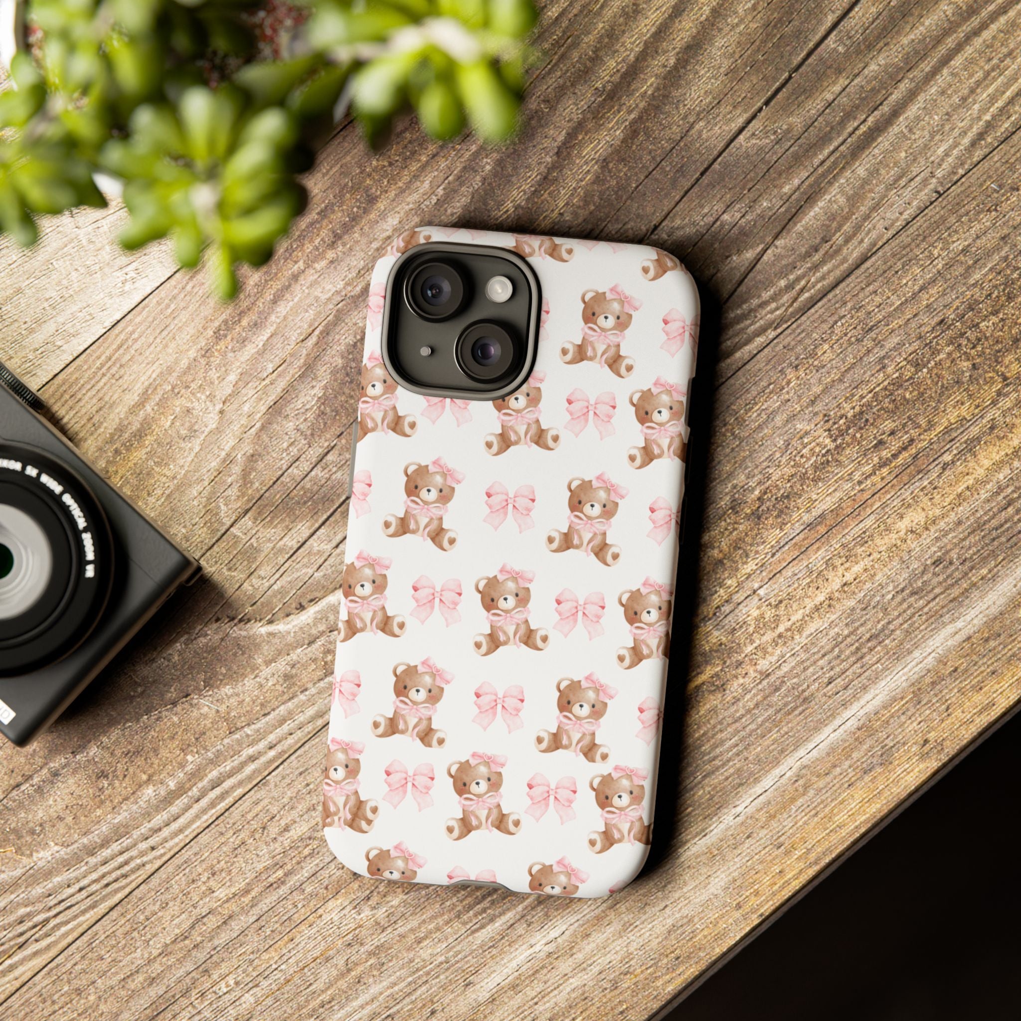 Pink Teddy Phone Case