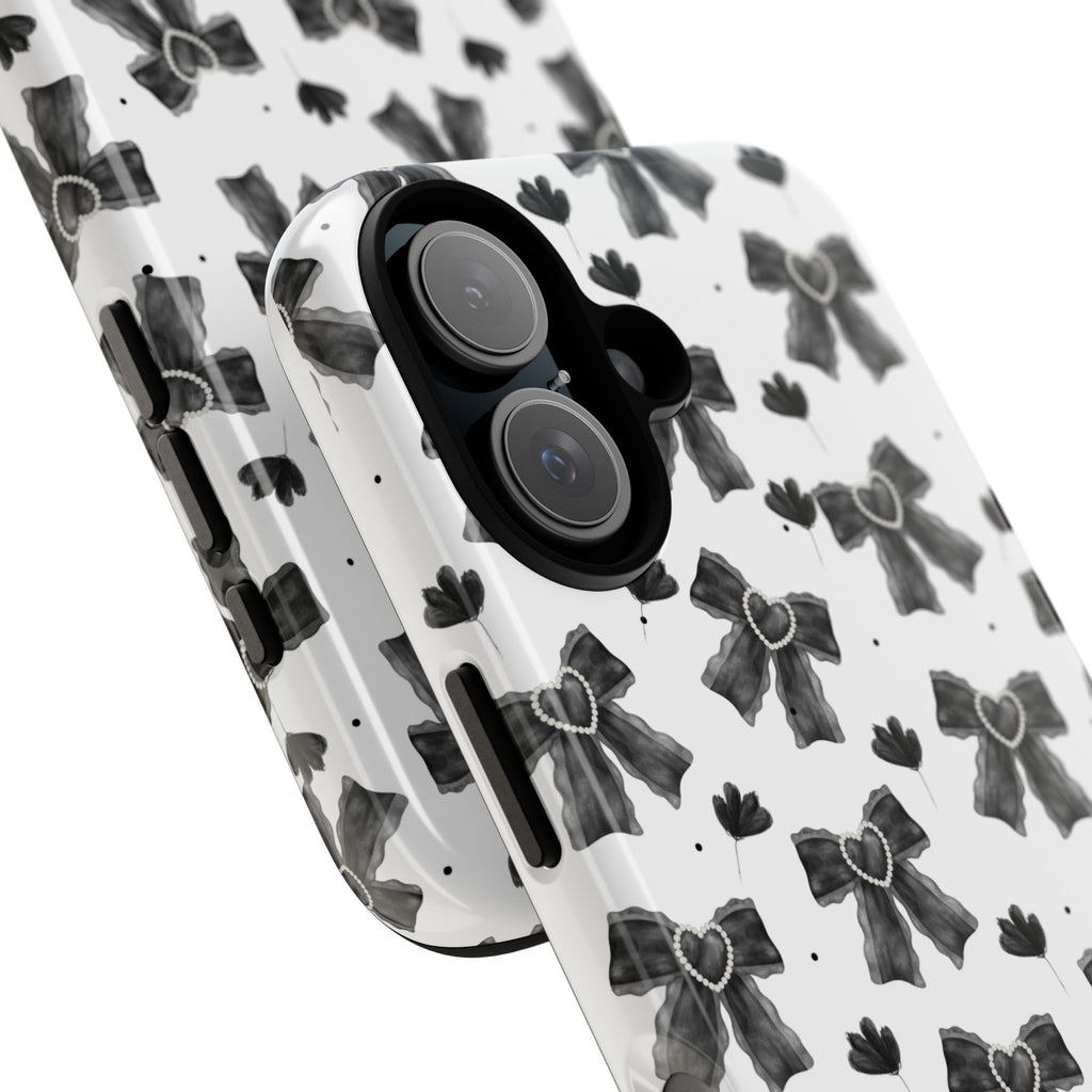 Midnight Bows Phone Case