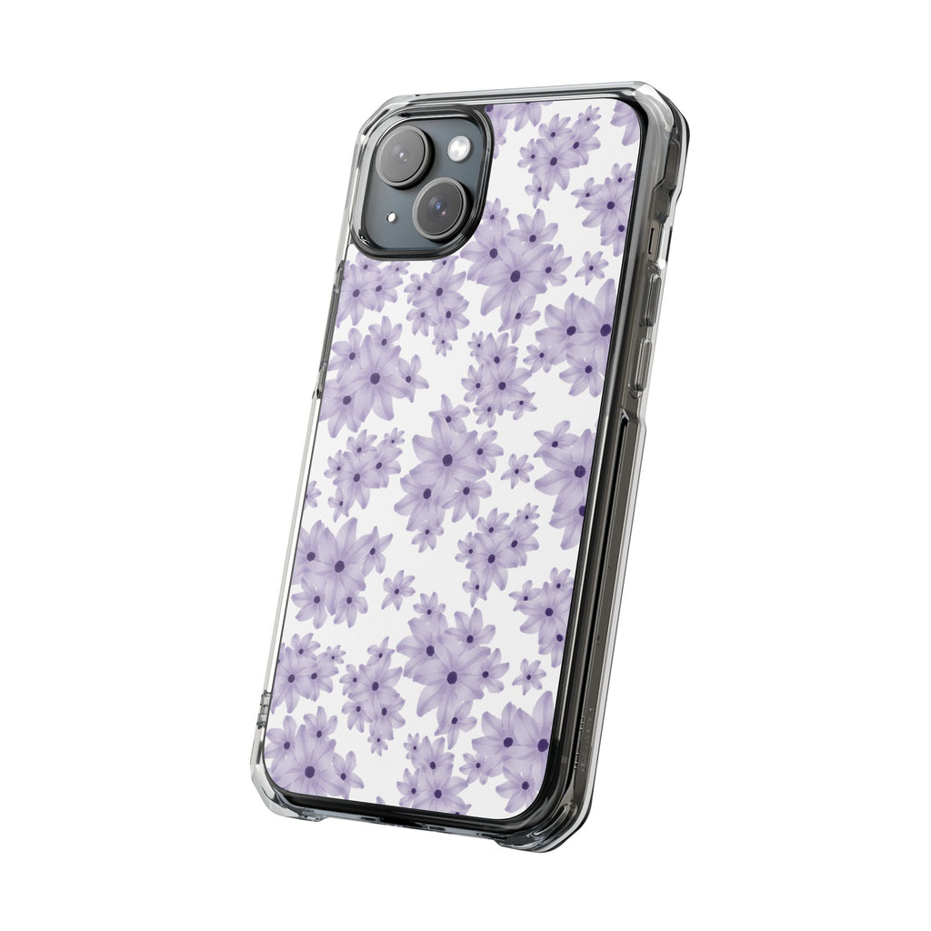 Lavendar Floral MagSafe Phone Case