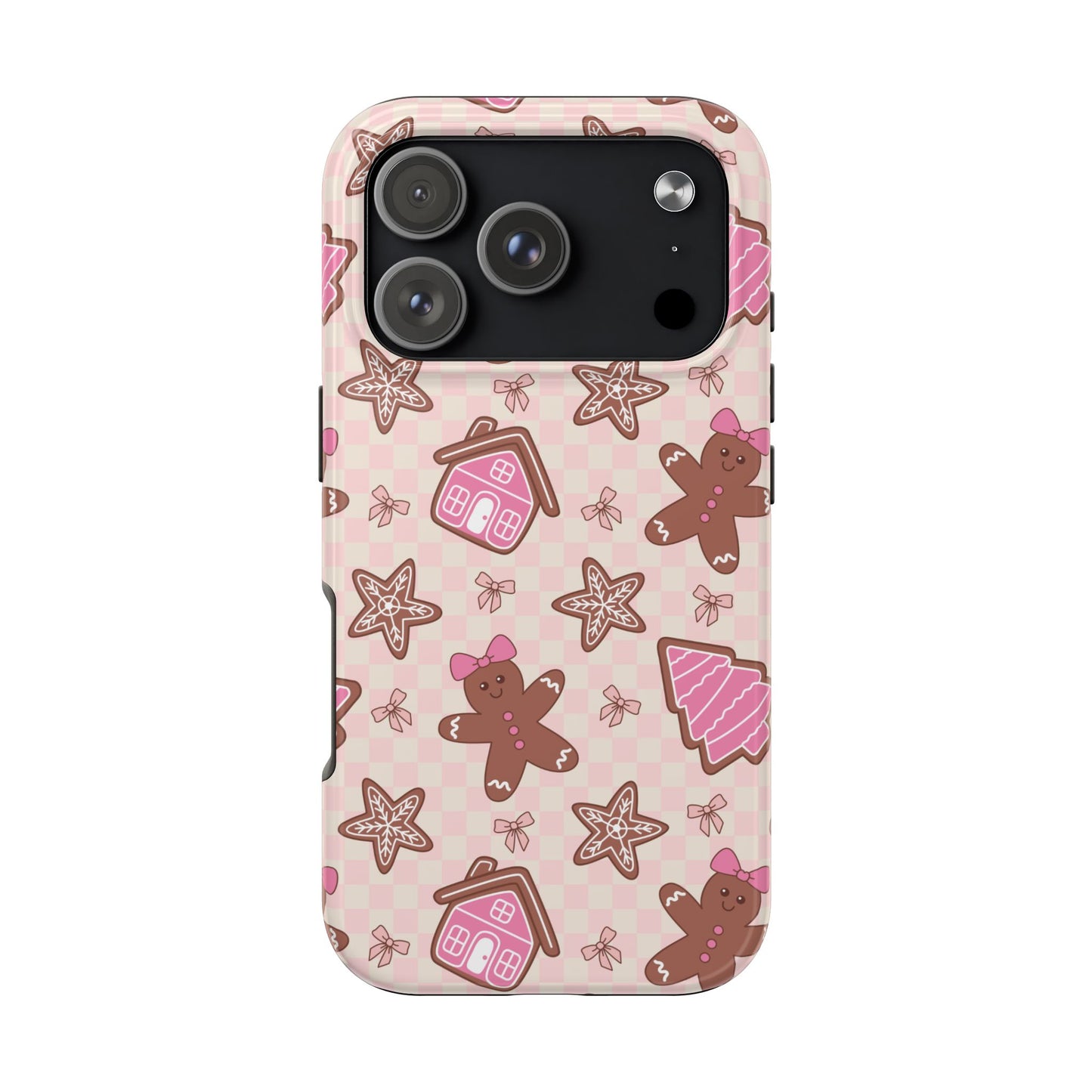 Cozy Pink Gingerbread Lane