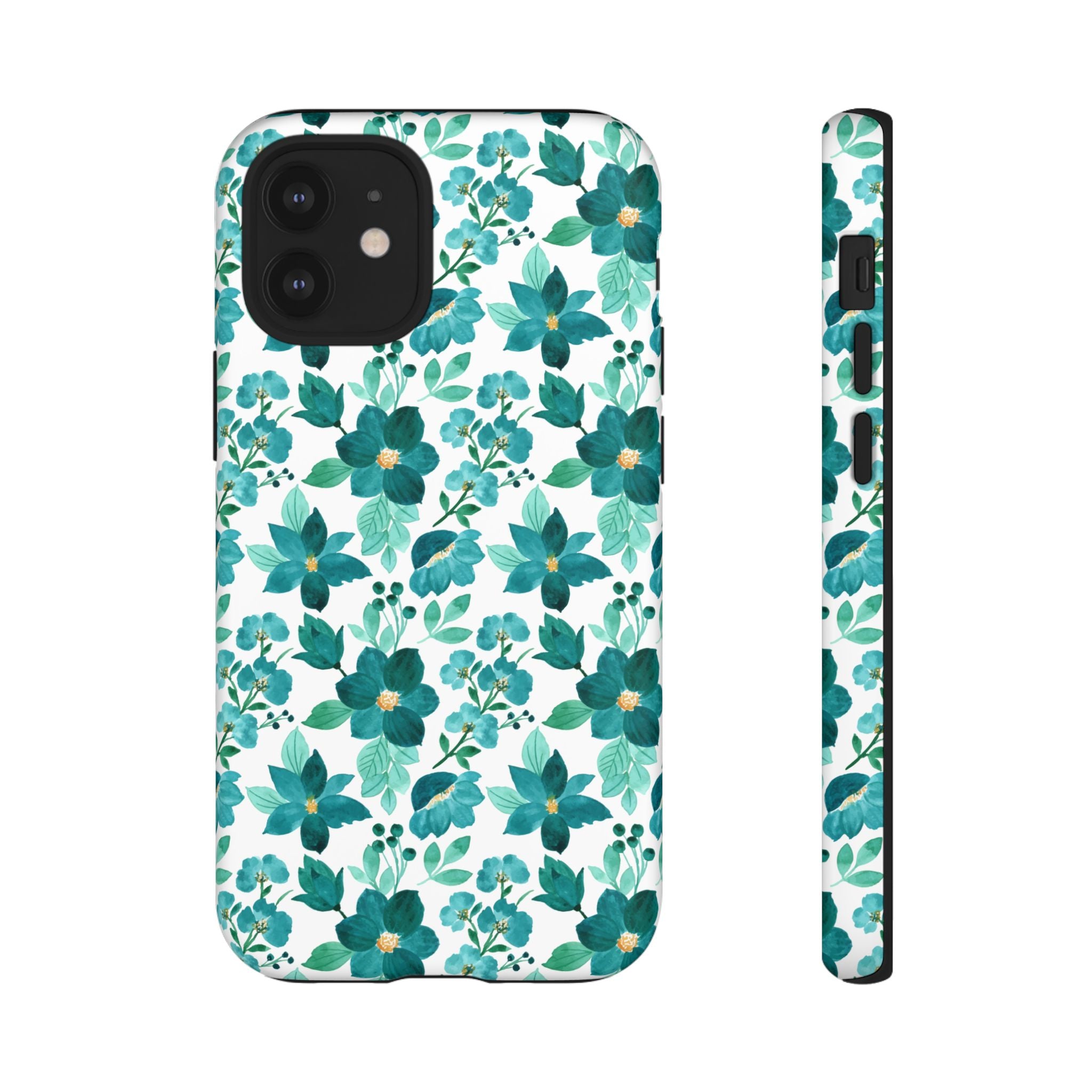 Emerald Blooms Phone Case