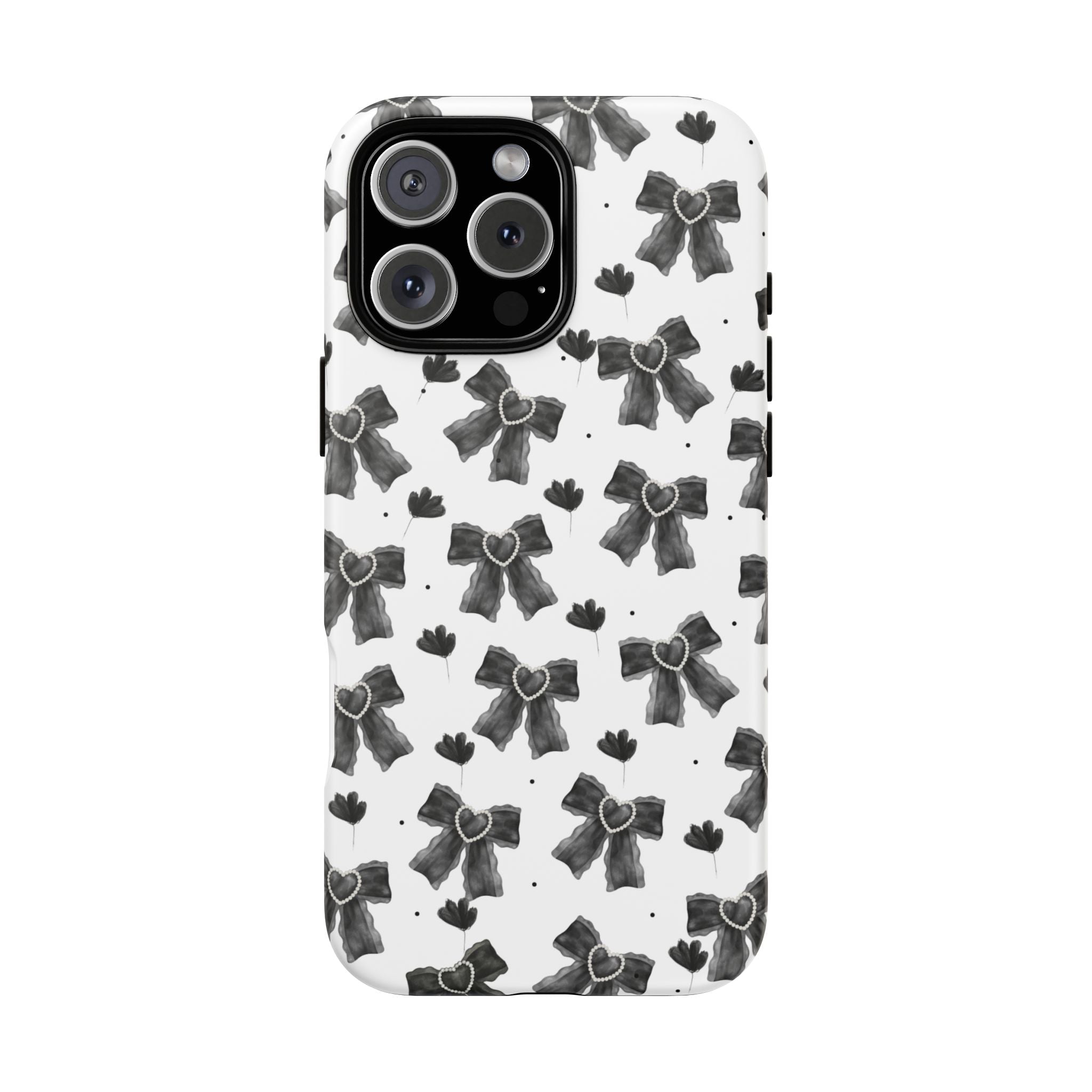 Midnight Bows Phone Case