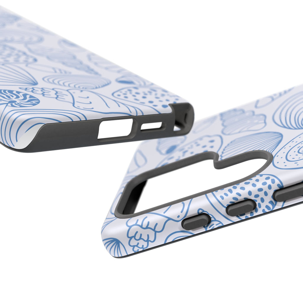 Coastal Blue Shells Phone Case