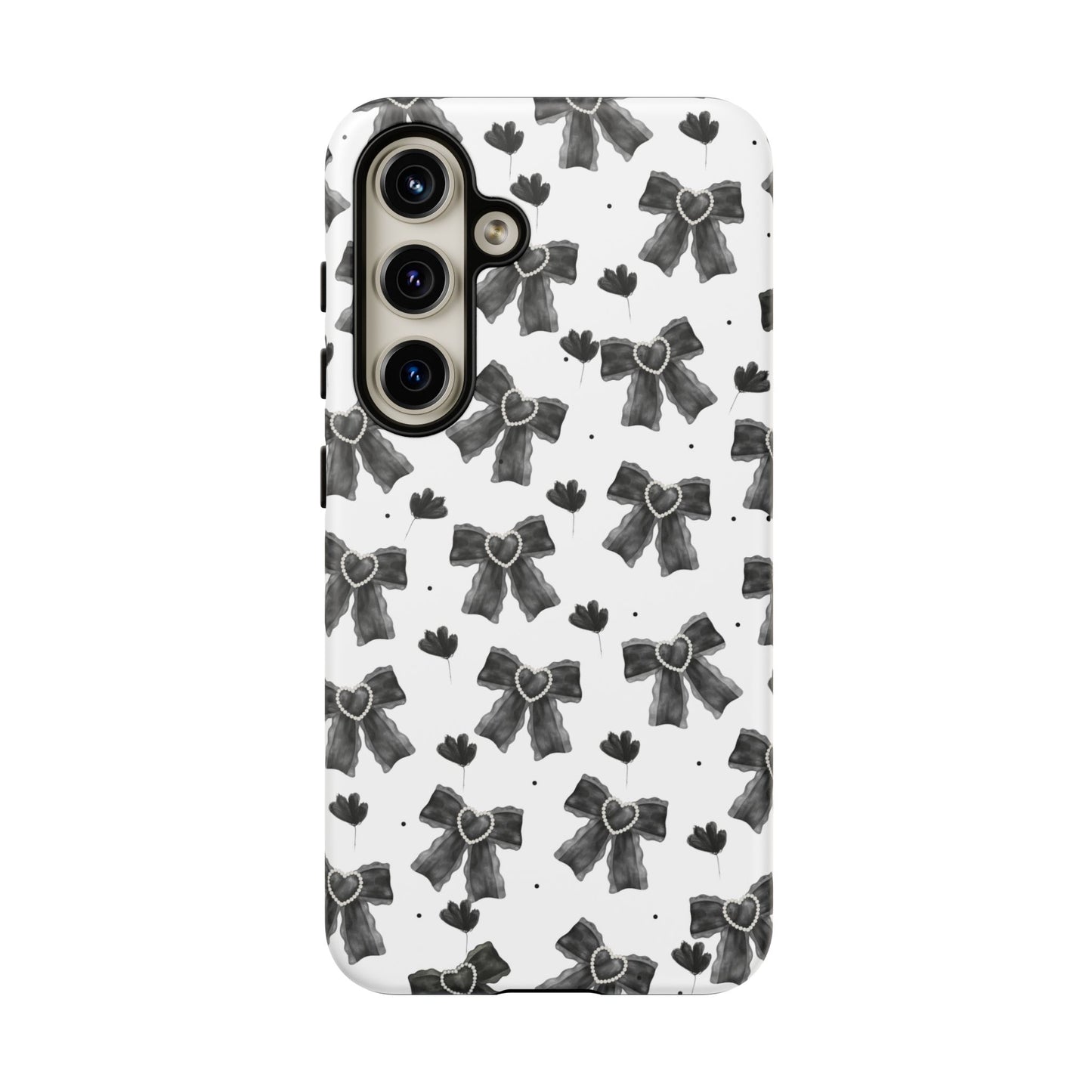 Midnight Bows Phone Case