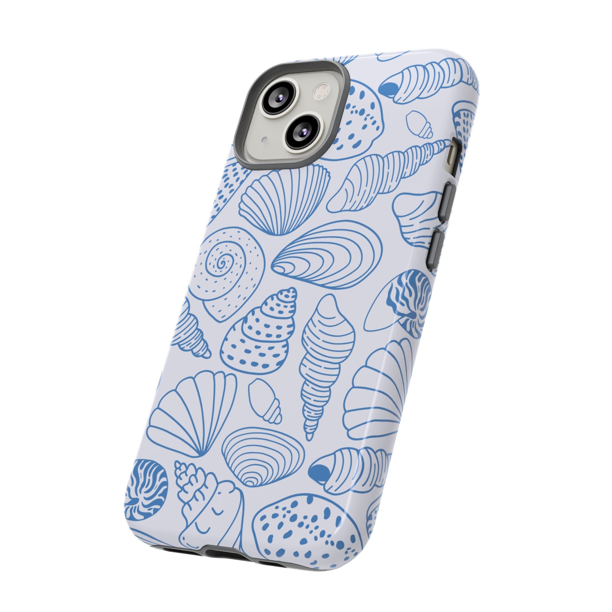 Coastal Blue Shells Phone Case