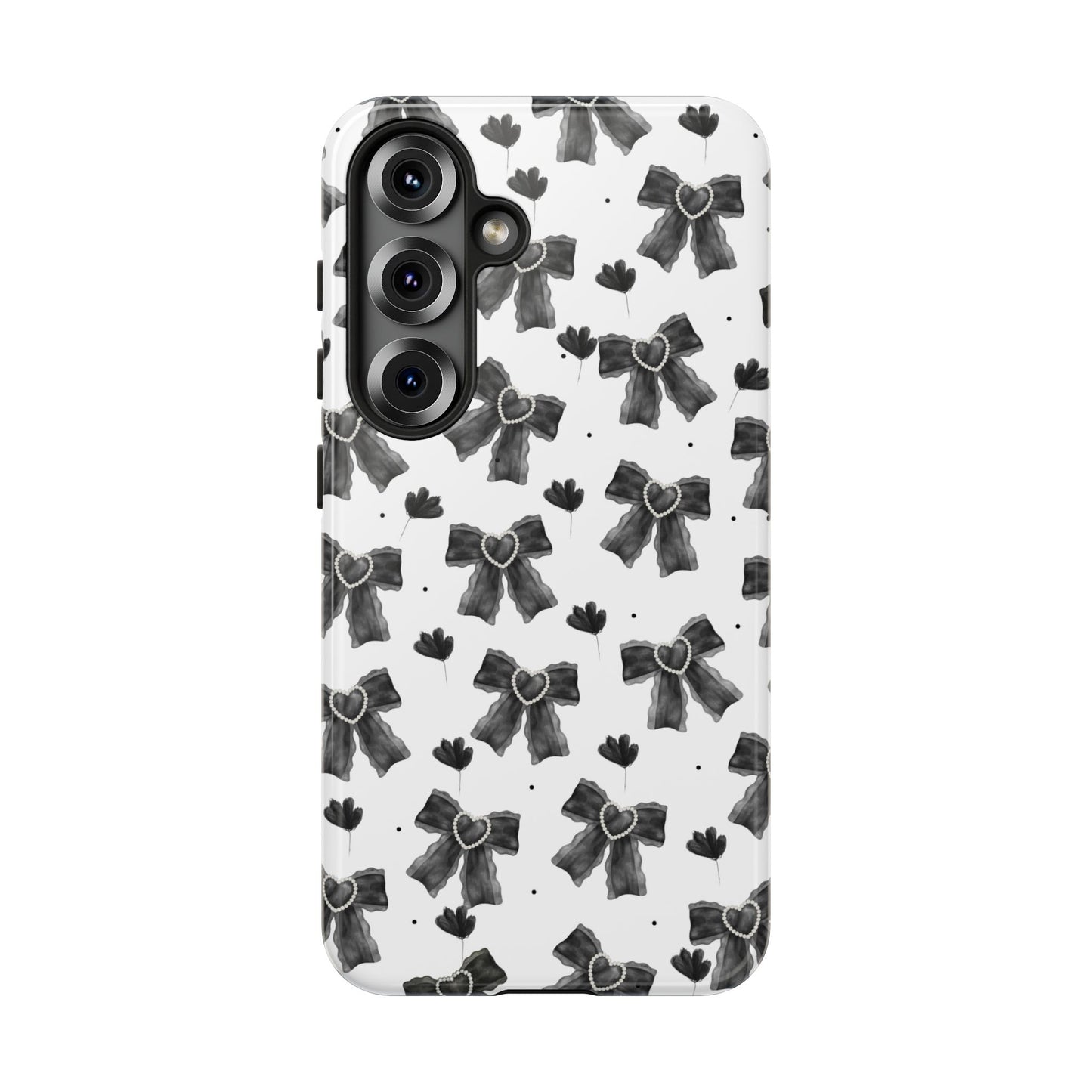 Midnight Bows Phone Case