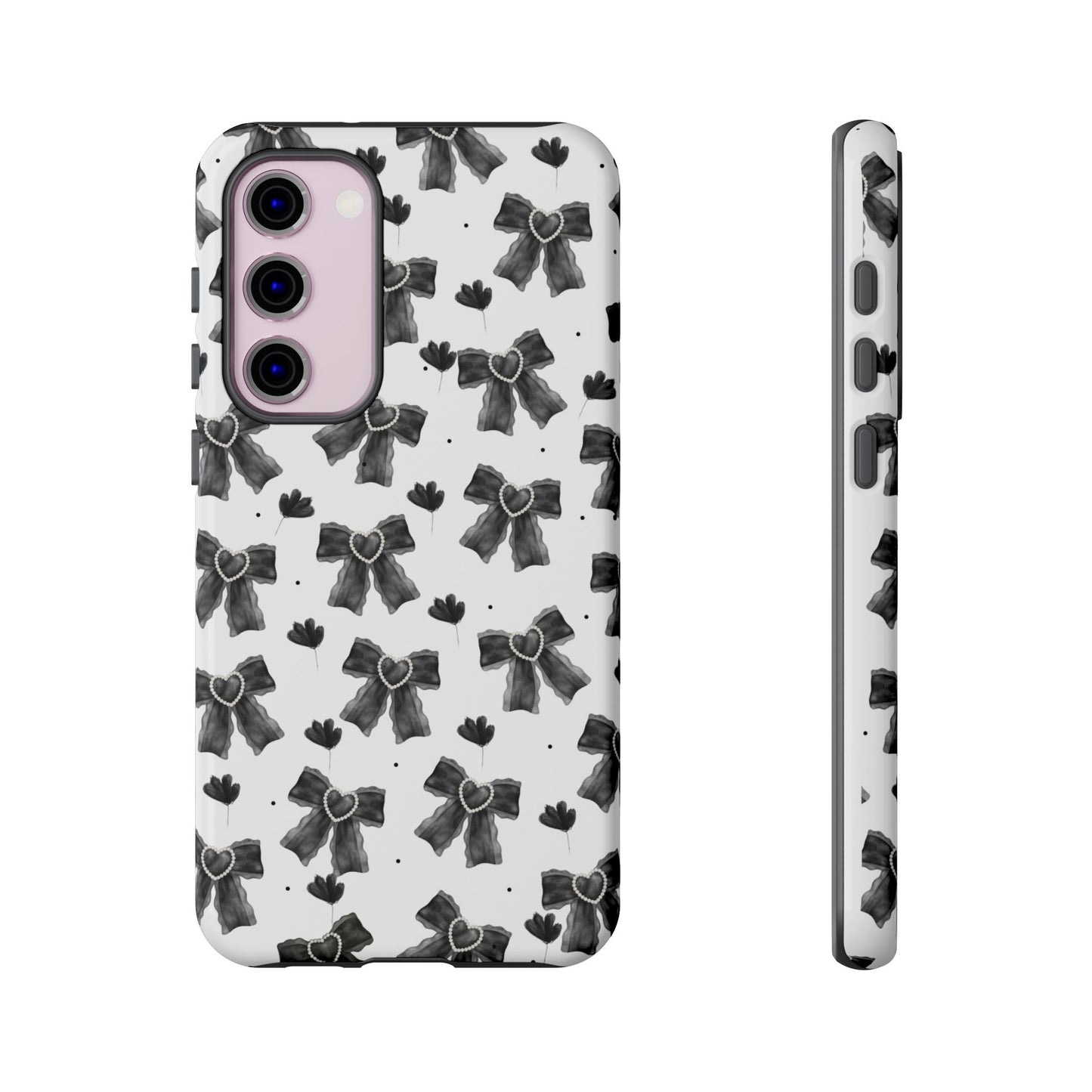 Midnight Bows Phone Case