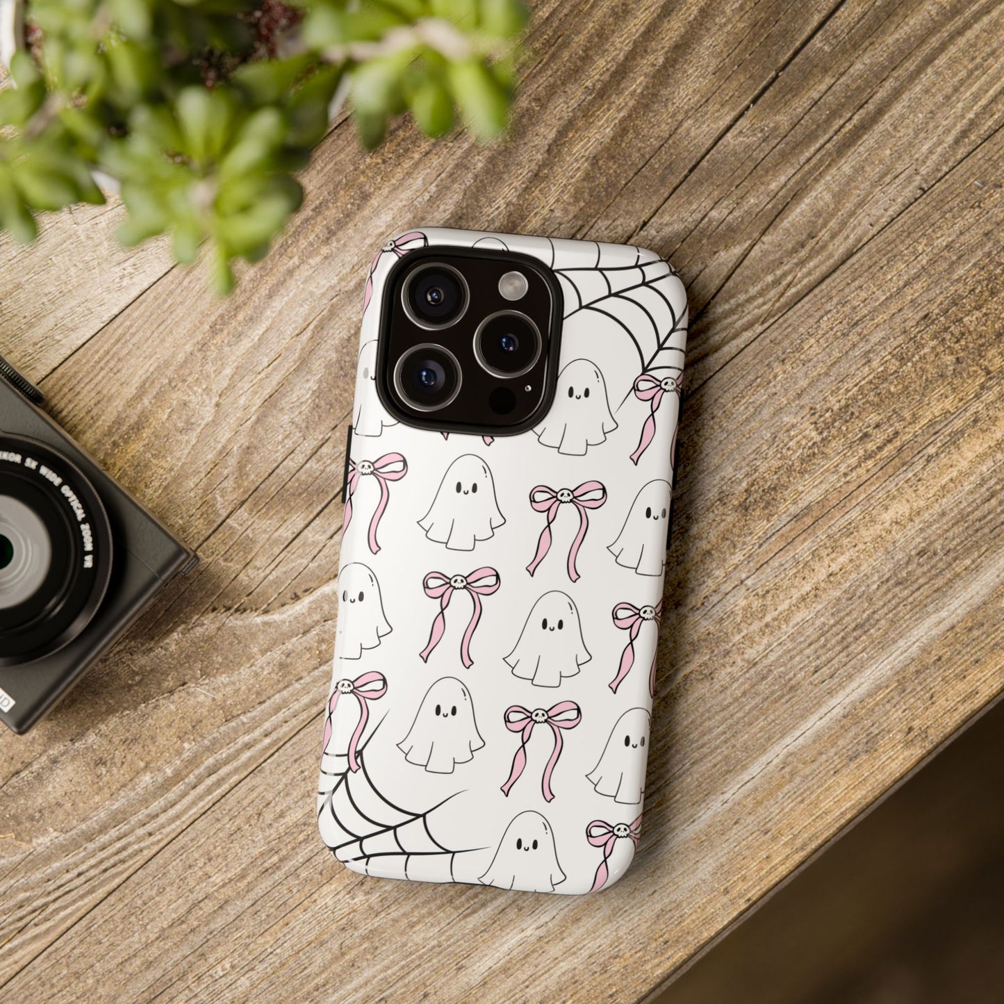 BOO! BOWS (Pink) Phone Case