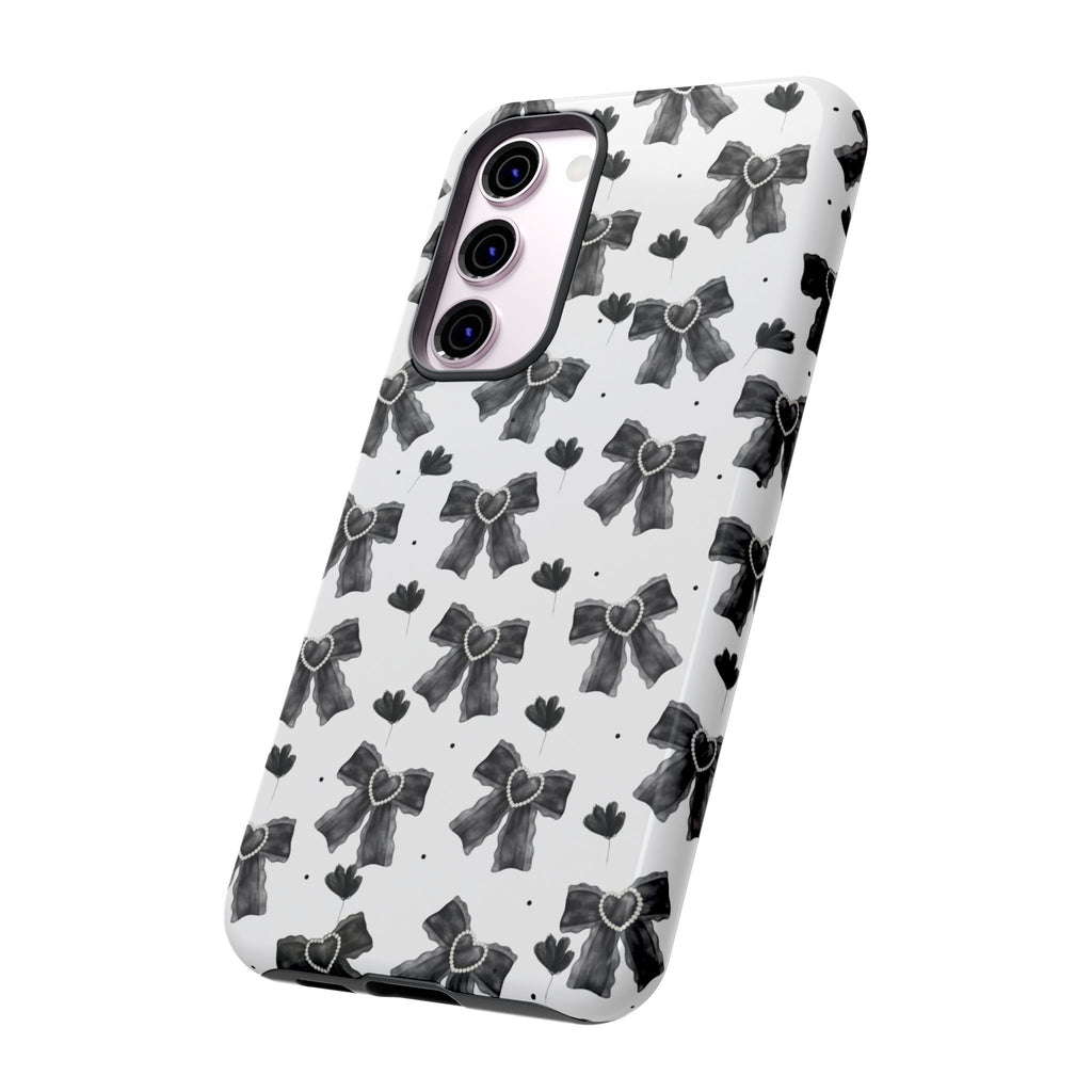 Midnight Bows Phone Case