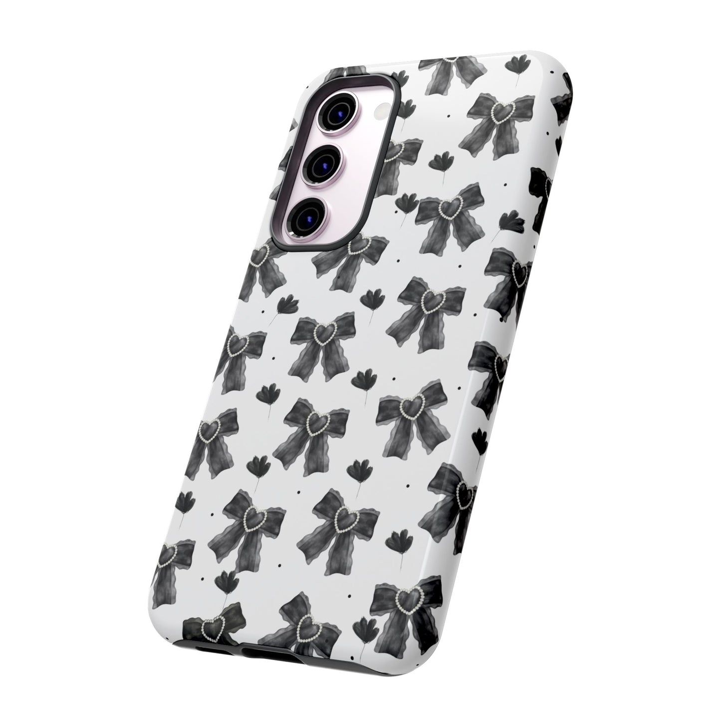 Midnight Bows Phone Case