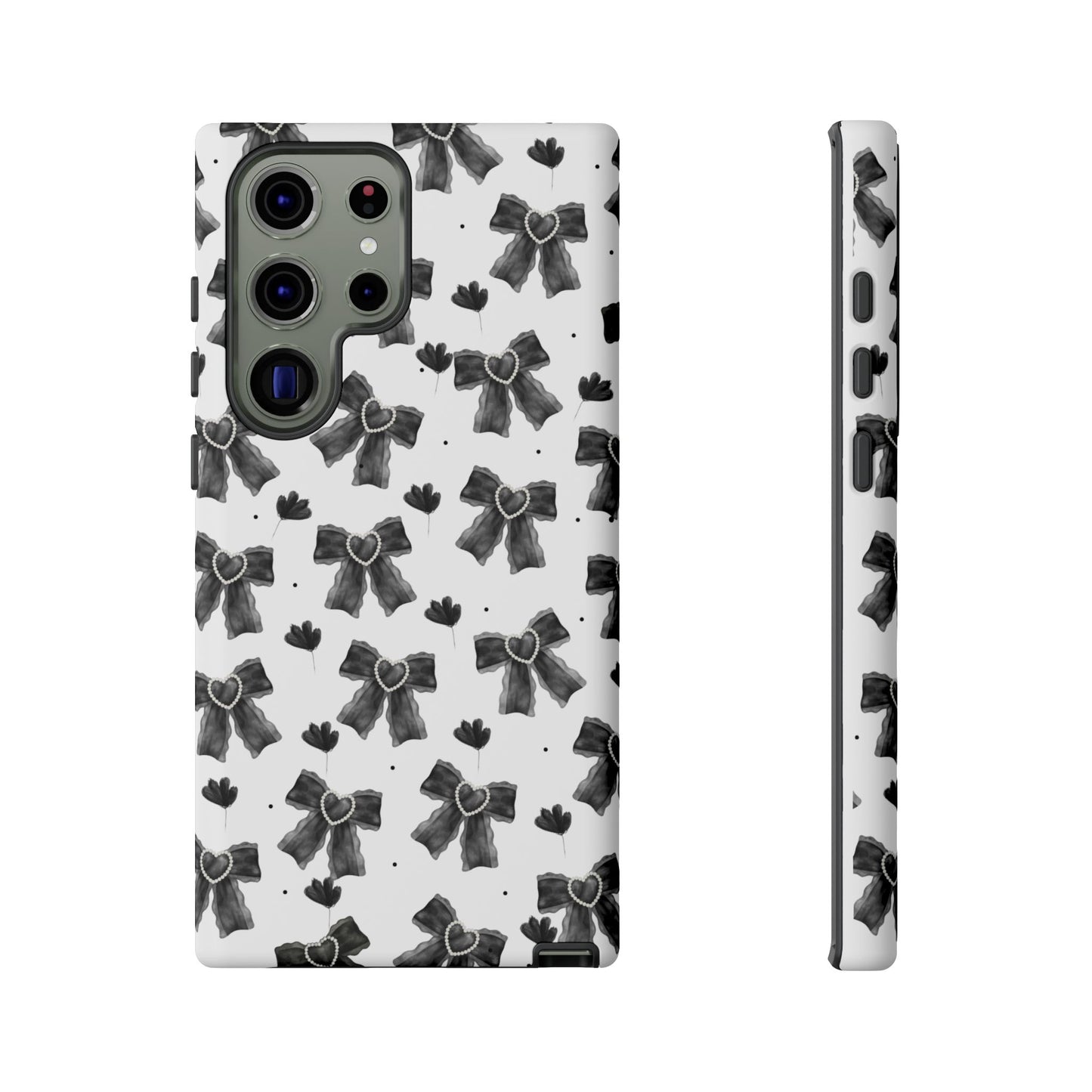Midnight Bows Phone Case
