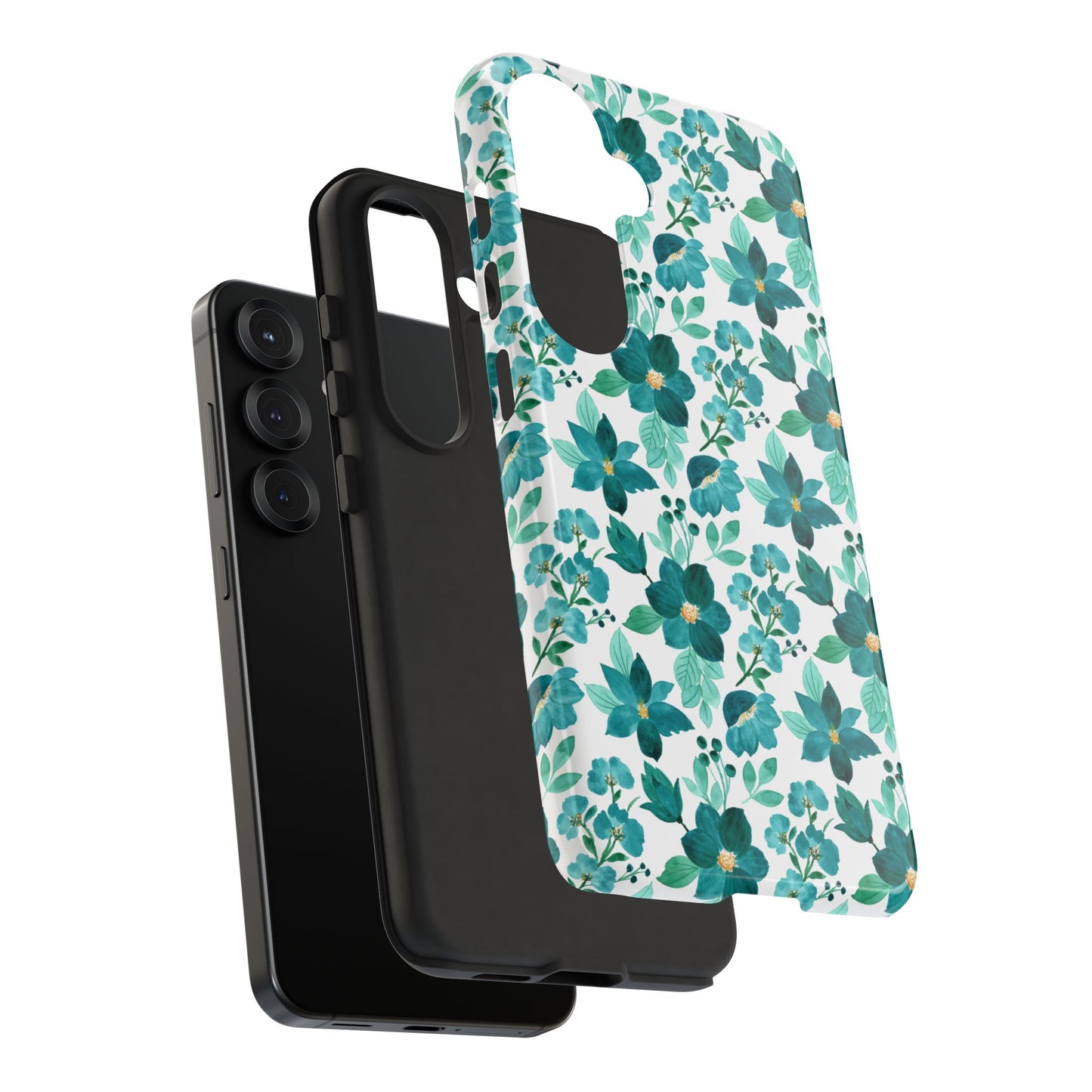 Emerald Blooms Phone Case
