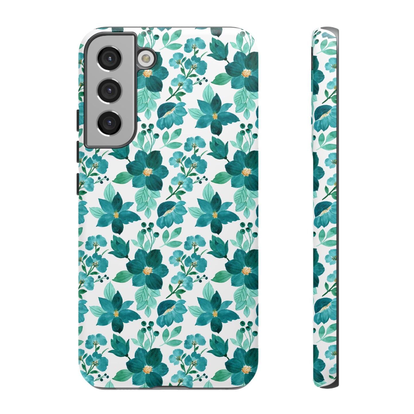 Emerald Blooms Phone Case