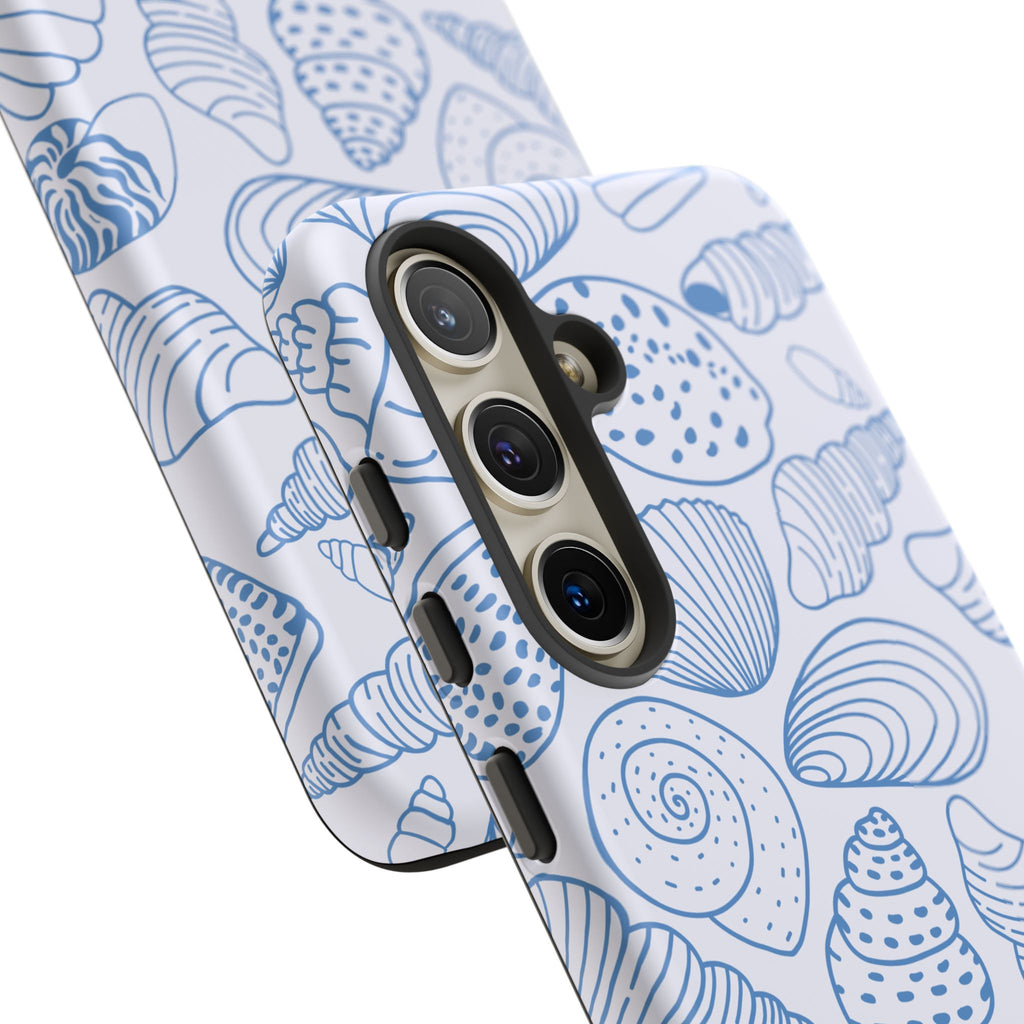 Coastal Blue Shells Phone Case