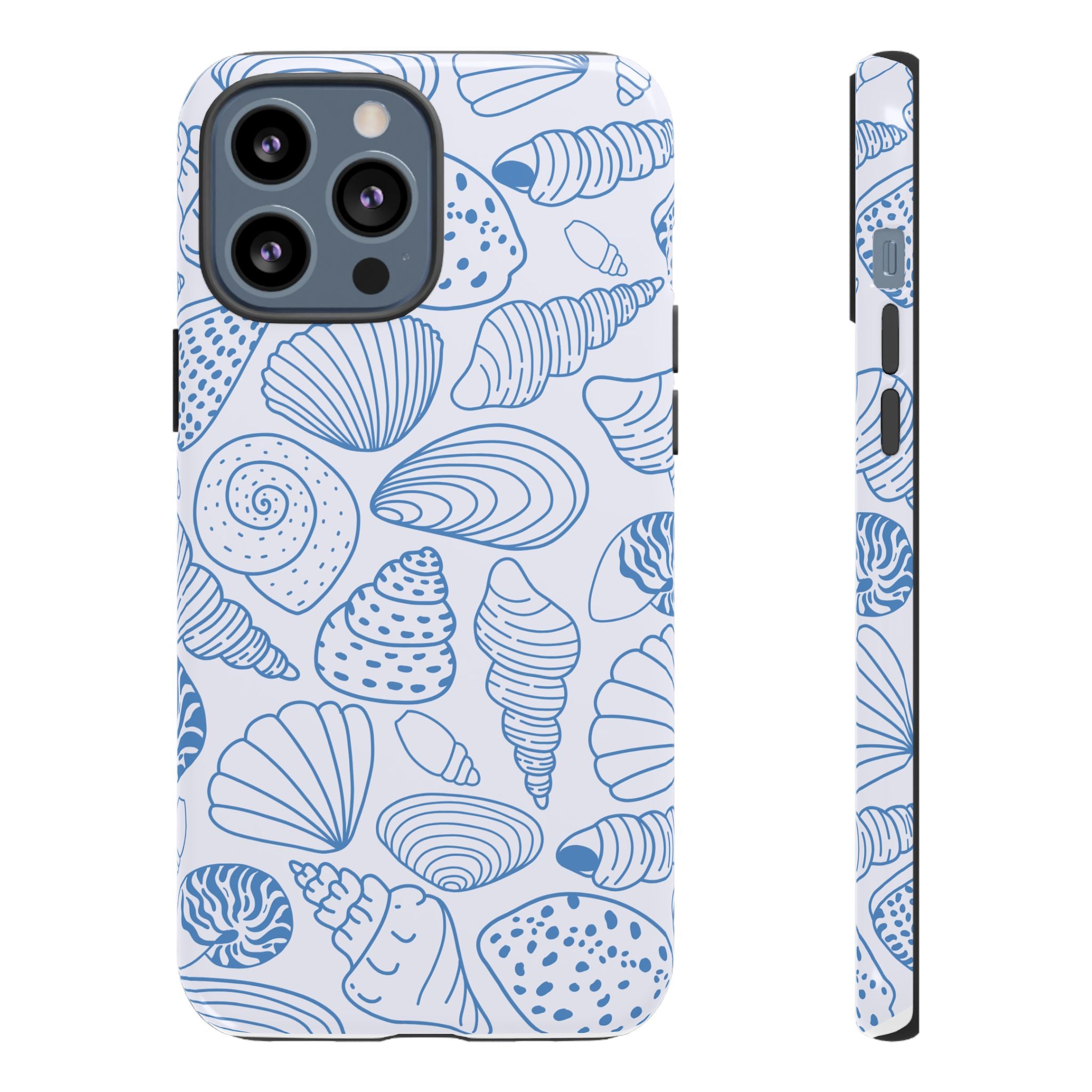 Coastal Blue Shells Phone Case